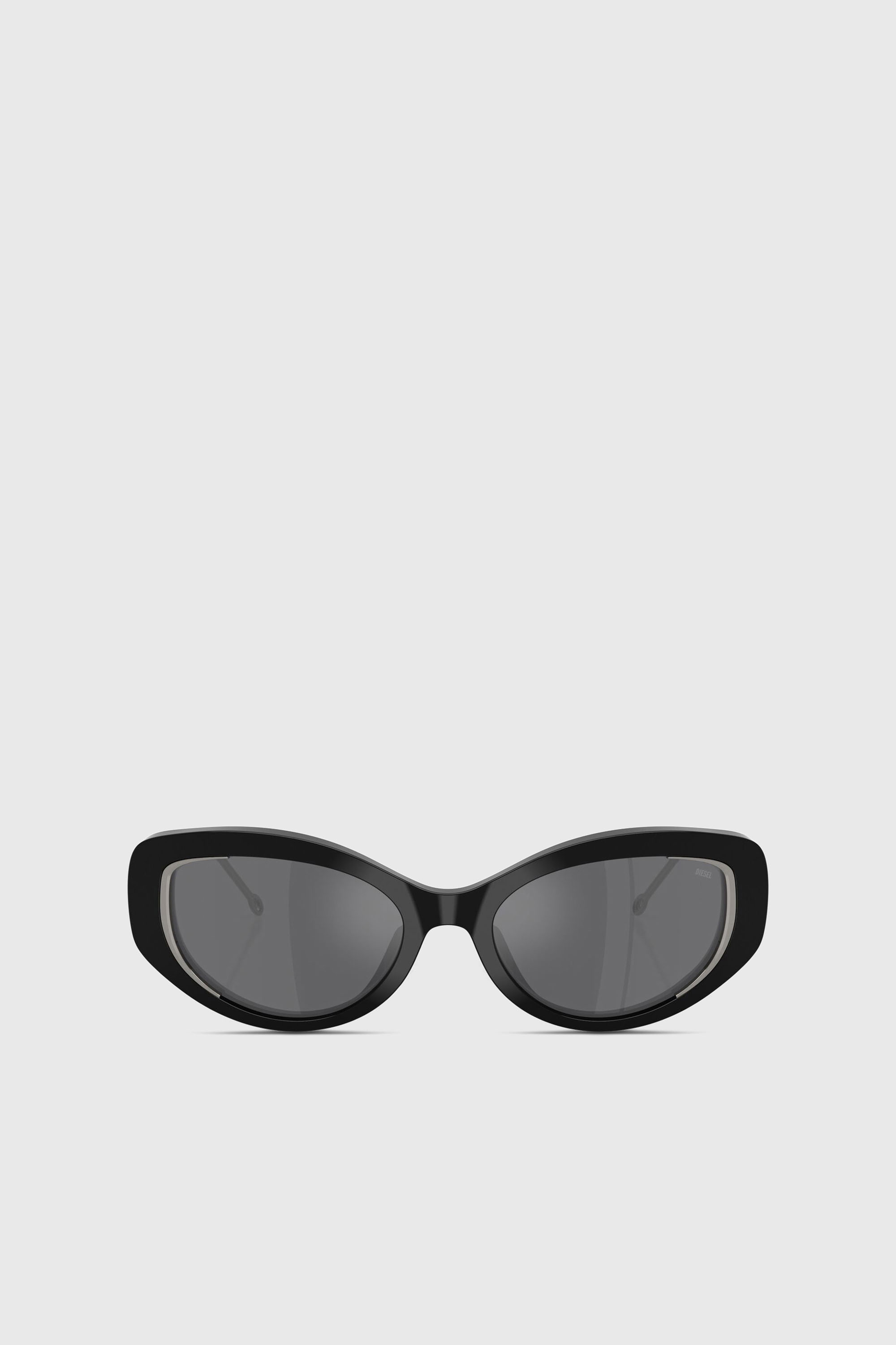 Diesel - 0DL2001 SIZE 54, Unisex Softer Katzenaugen-Style Brille in Grau - 1