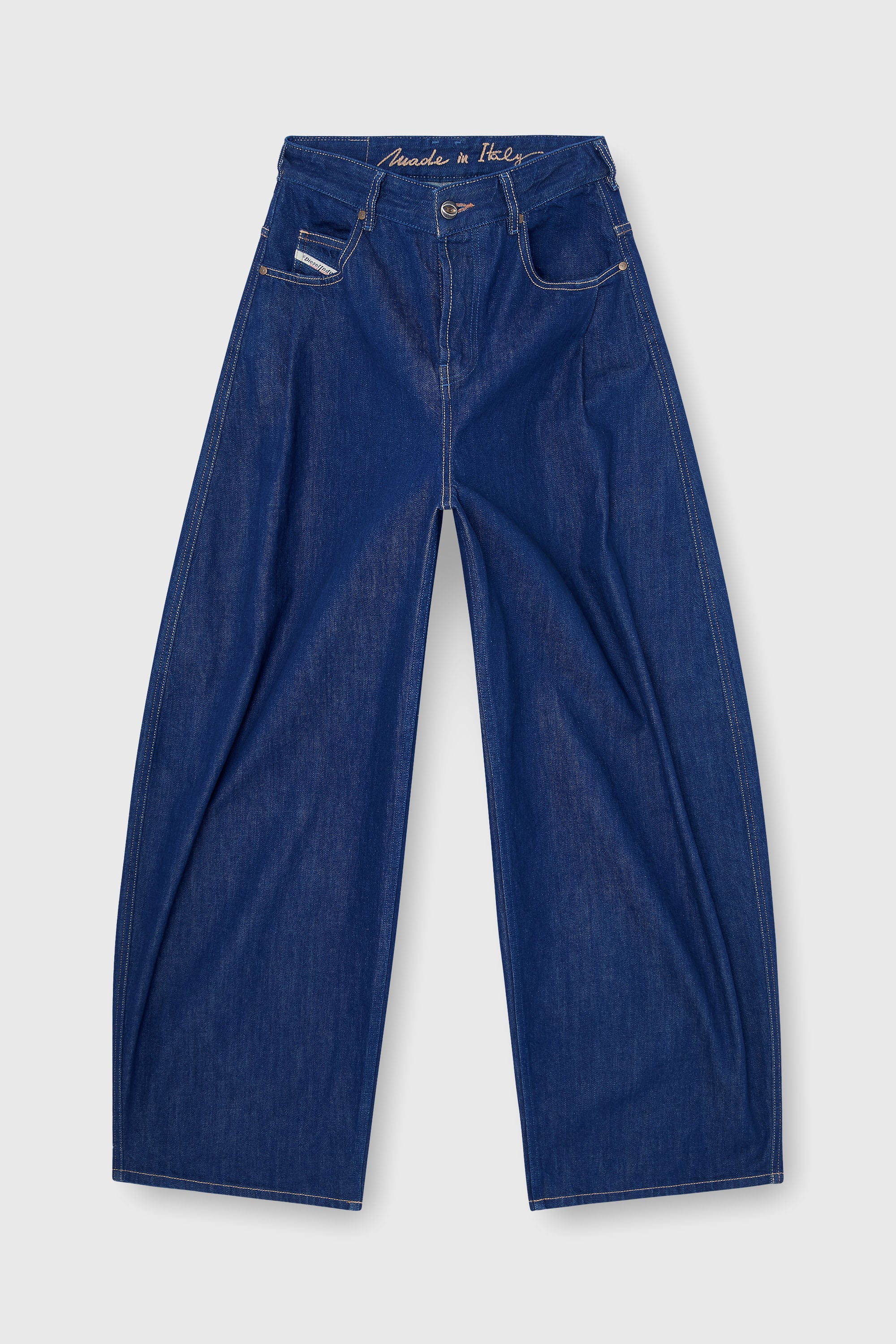 Diesel - Damen Relaxed Jeans 1987 D-Khelz 09Q09, Dunkelblau - 2