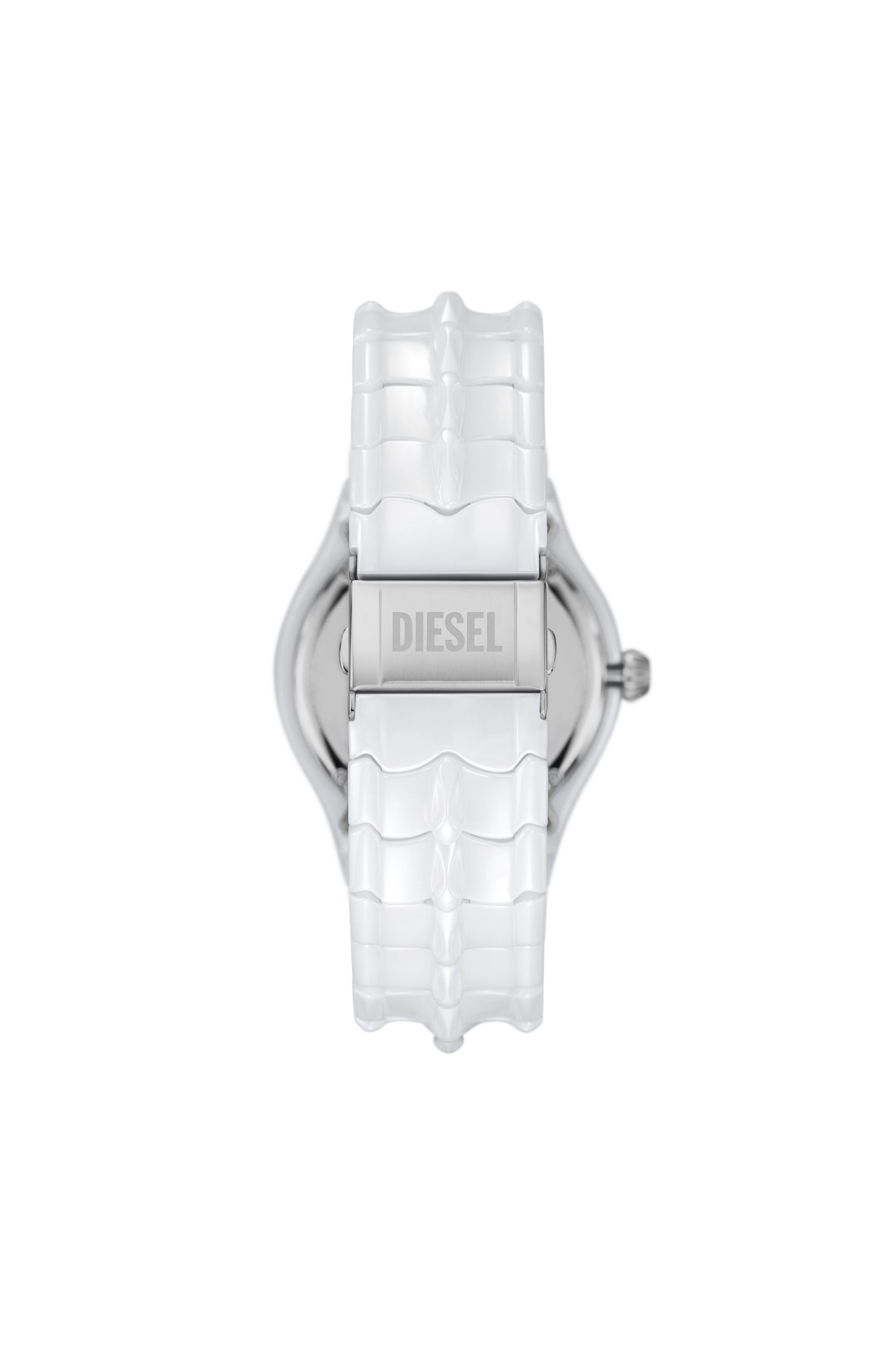Diesel - DZ2197, Herren Vert Armbanduhr aus weißer Keramik in Weiss - Image 3