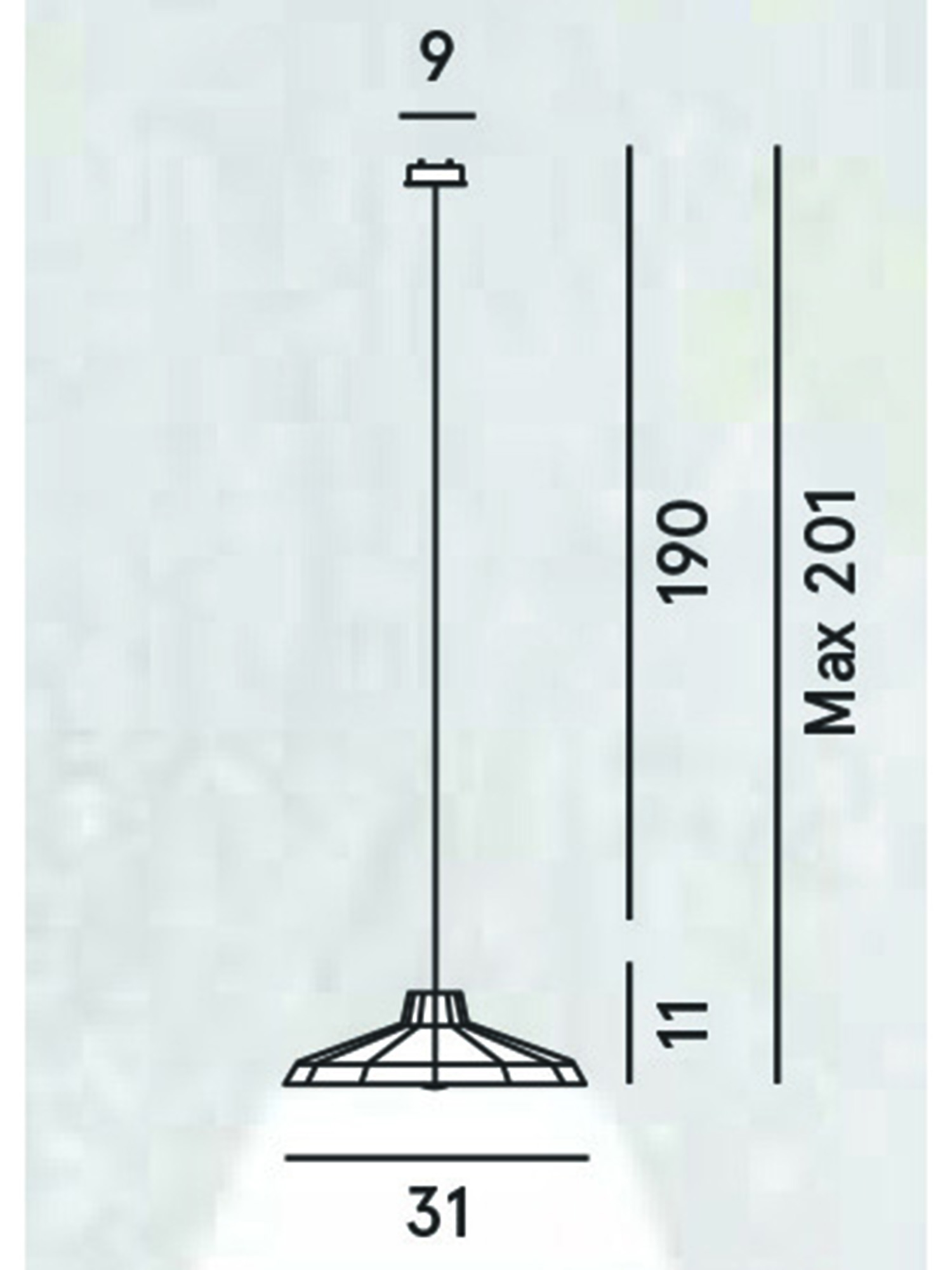 Diesel - MYSTERIO SOSPENSIONE, Unisex Vintage-H&auml;ngelampe in Schwarz/Grau - 2