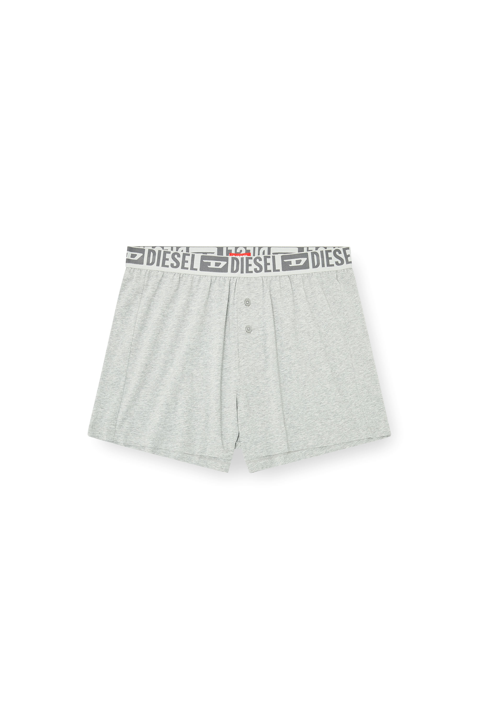 Diesel - STARKIE-D-CORE-2PACK, Herren Boxershorts aus stretch-baumwolle im Zweierpack in Grau - 1
