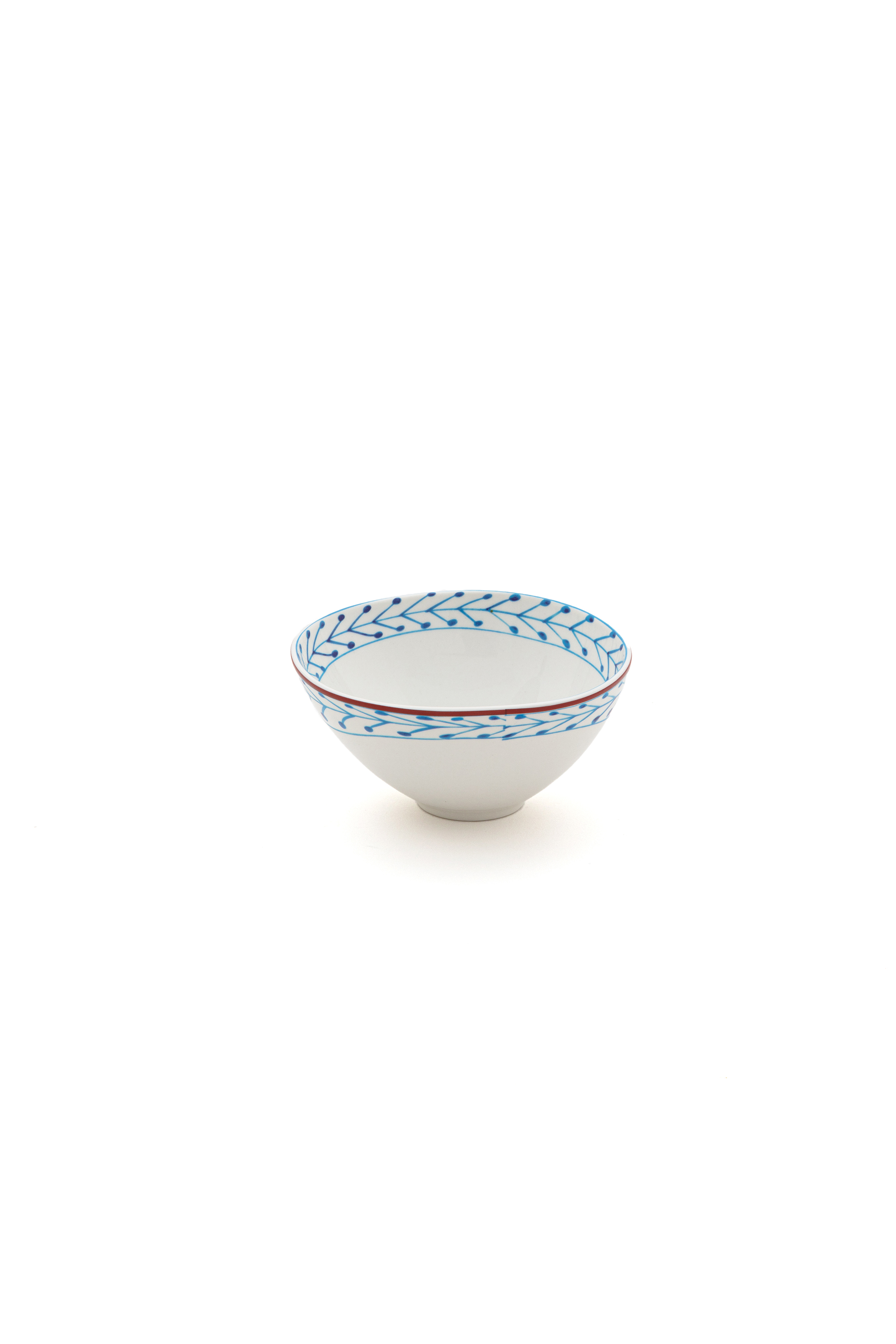 Diesel - 11271 BOWL IN PORCELAIN "CLASSIC ON ACID, Unisex Porzellanschale in Weiss/Blau - 1