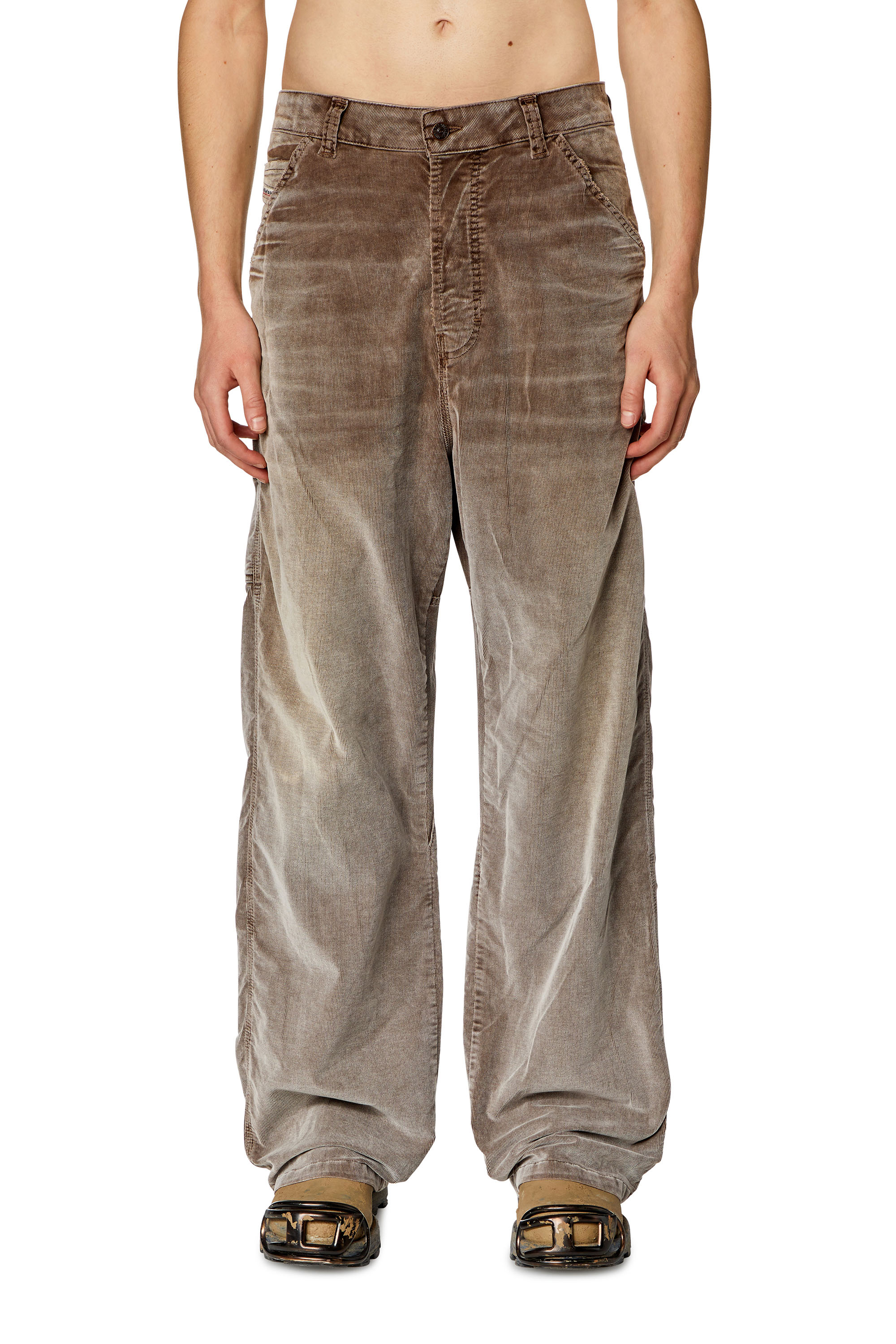 Diesel - Straight Jeans D-Livery 068JF, Braun - Image 1