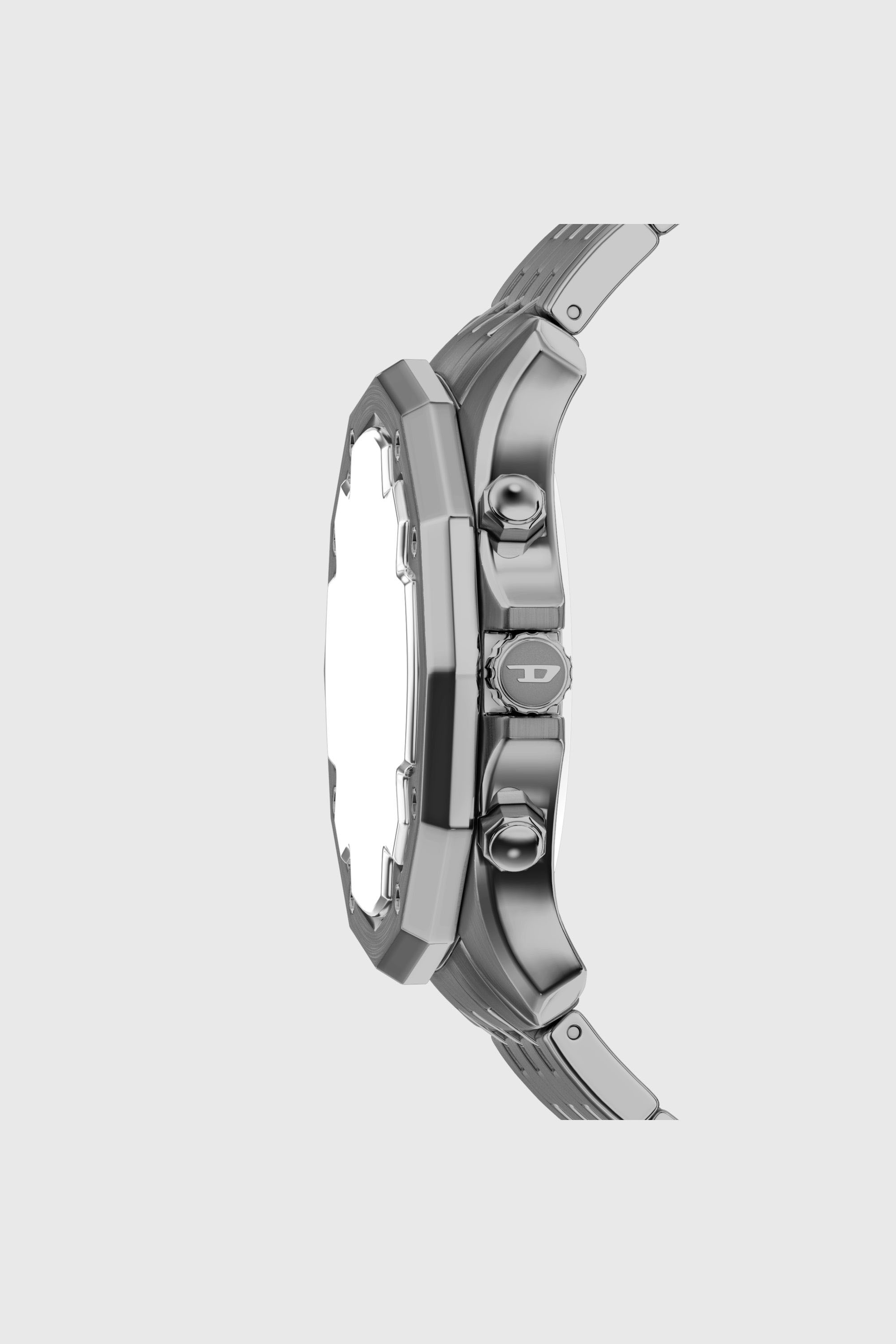 Diesel - DZ4708 WATCH, Herren Spiked Edelstahl-Uhr in Grau - 3