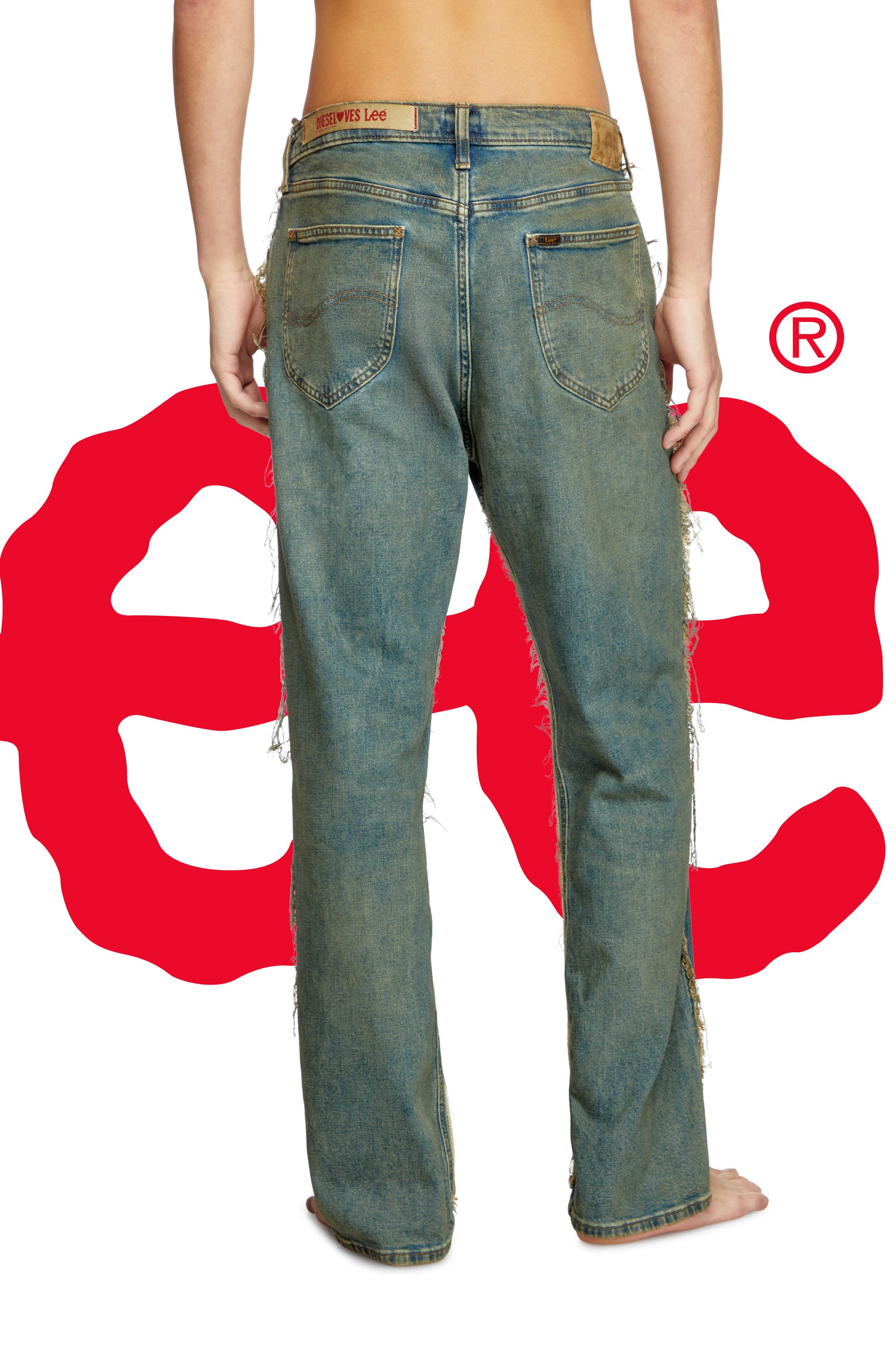 Diesel - Herren Regular Jeans Dieseloves 03 09M98, Dunkelblau - 6