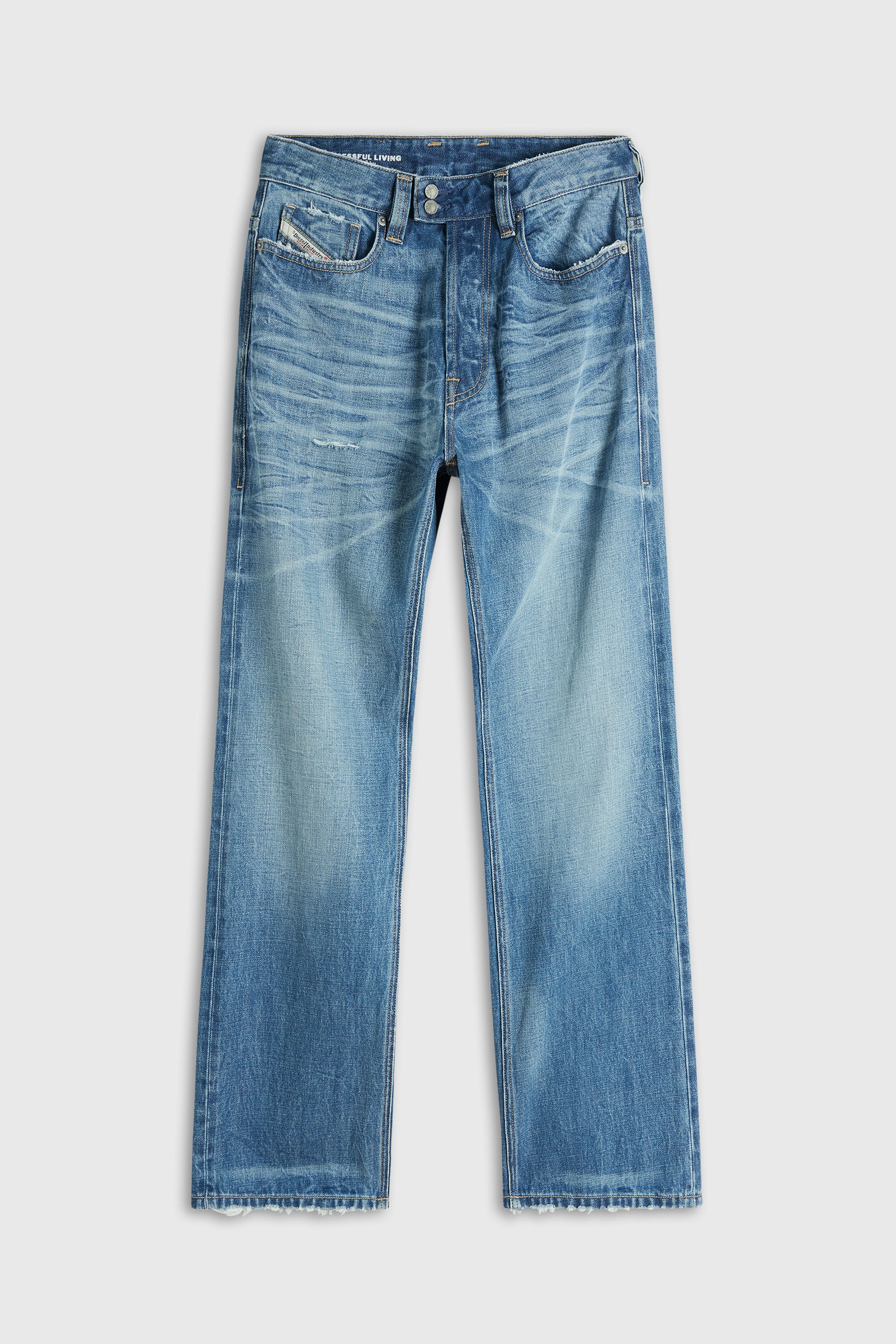 Diesel - Herren Relaxed Jeans 1980 D-Eeper 0DLDC, Mittelblau - 2