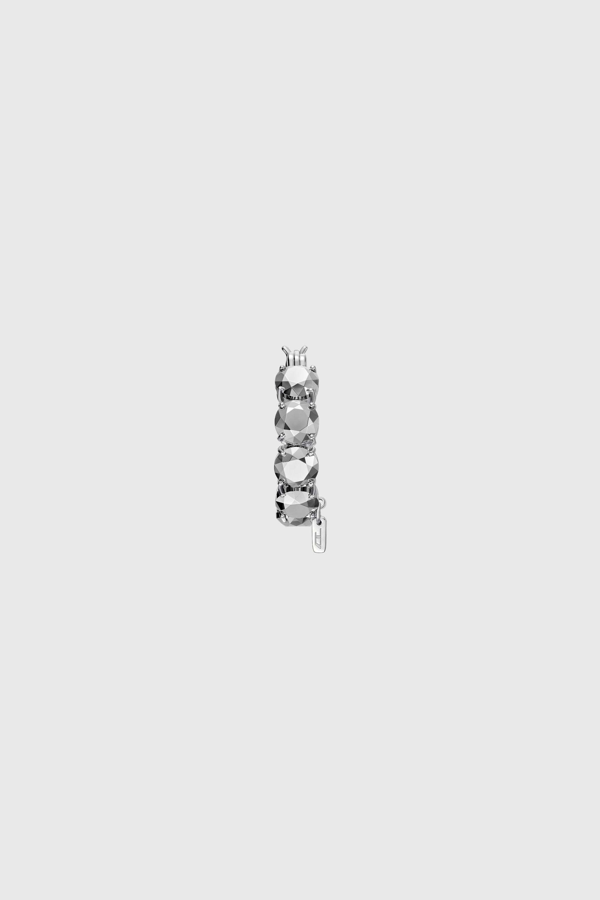 Diesel - DL1357040 STERLING SILVER JEWEL, Unisex Ohrring aus Sterlingsilber in Silber - 2