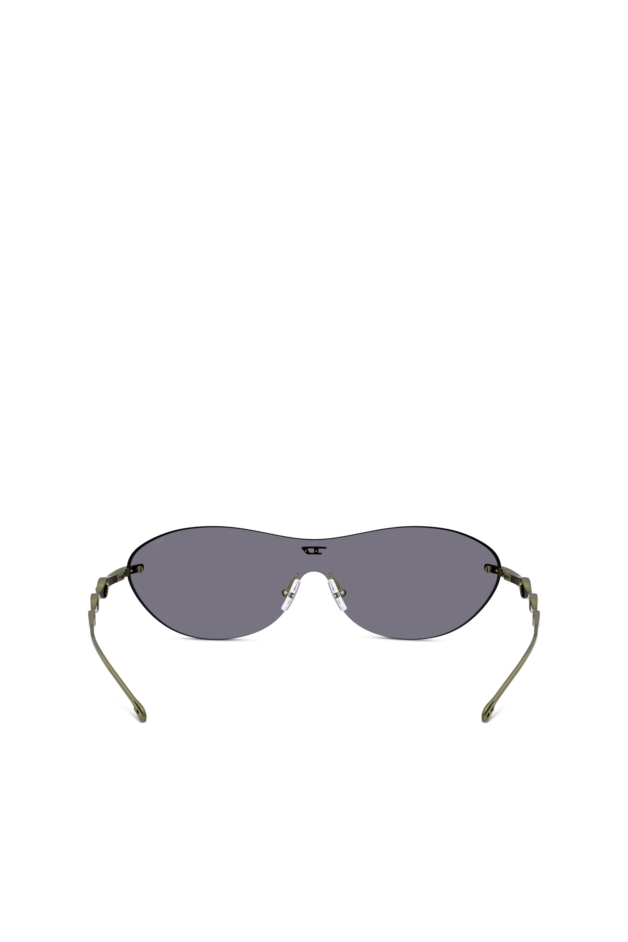 Diesel - 0DL1006 SIZE 35, Unisex Ovale Sonnenbrille in Grün - 3