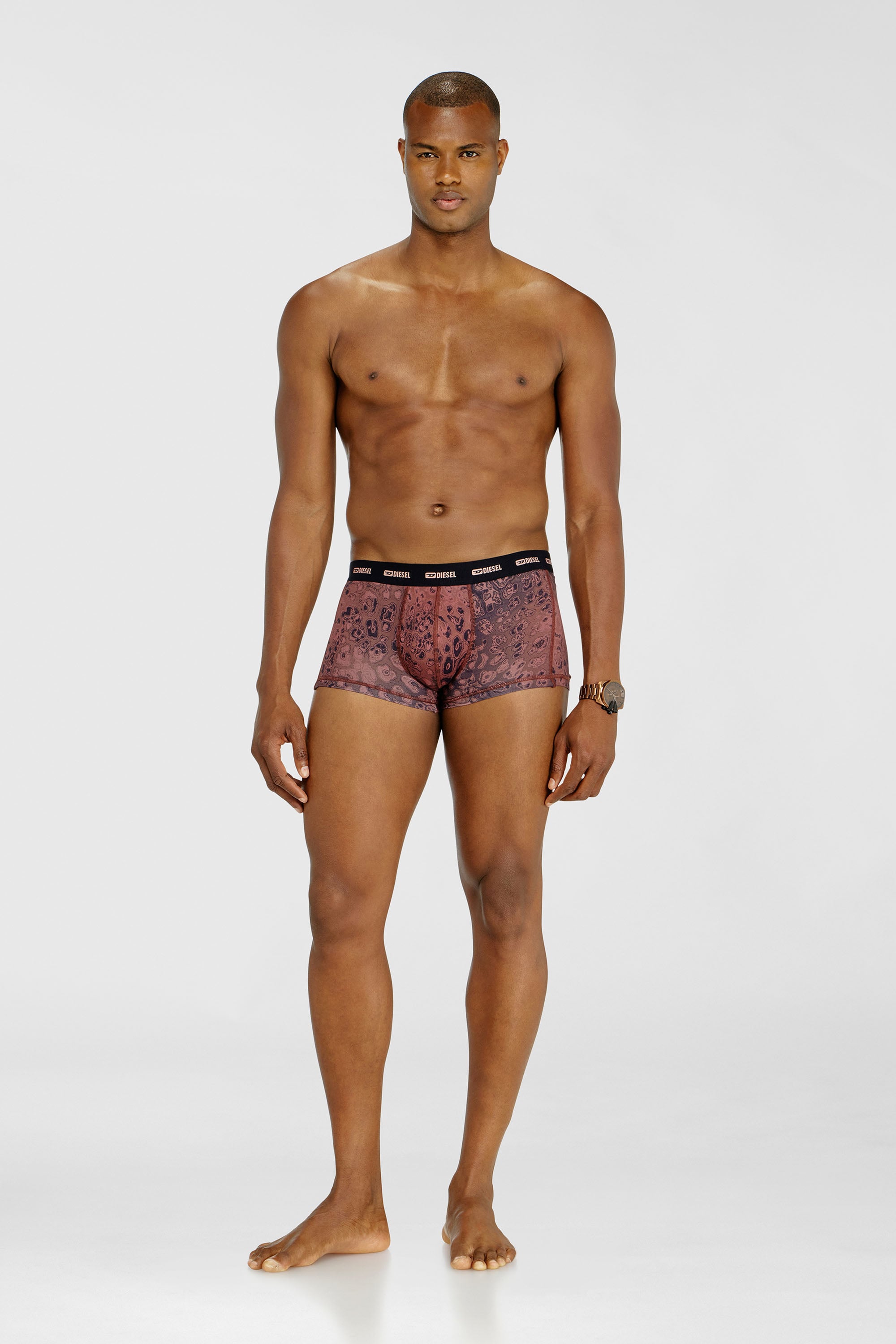 Diesel - DAMIEN-UTLT-3PACK, Herren Boxershorts aus Stretch-Baumwolle im Dreierpack in Violett - 2