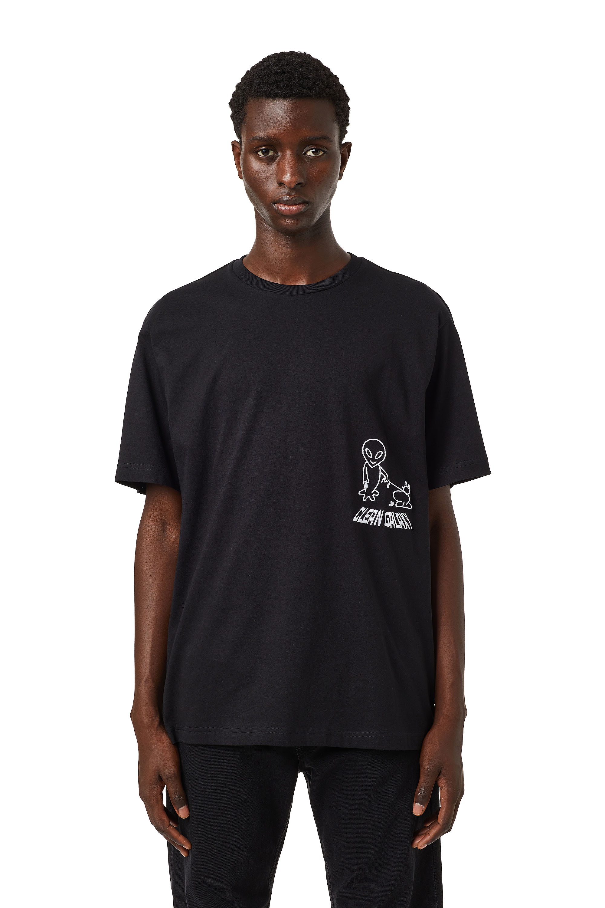 T-TUBOLAR-B5, Schwarz - T-Shirts