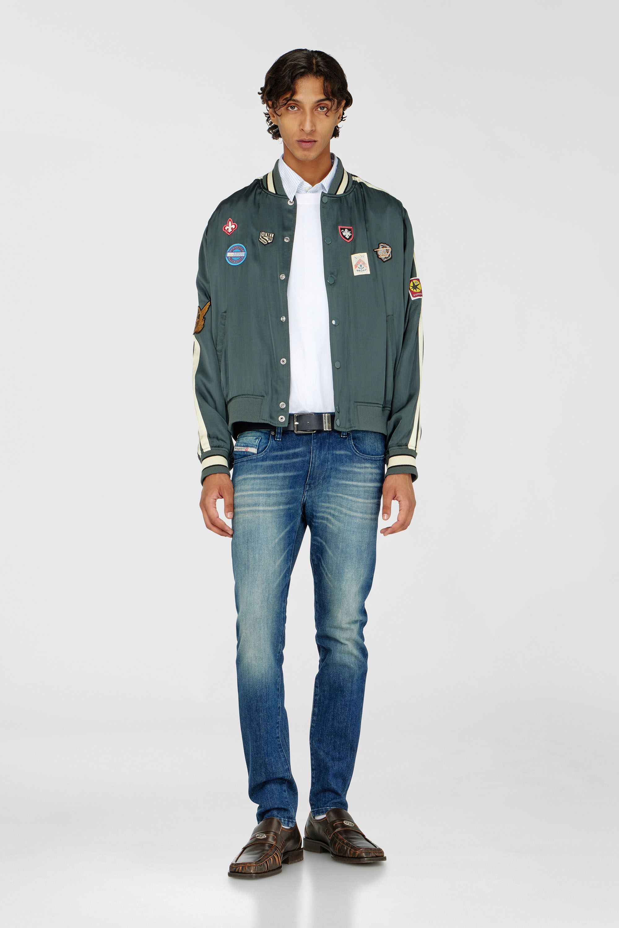 Diesel - Herren Slim Jeans 2019 D-Strukt 0KBBR, Dunkelblau - 1