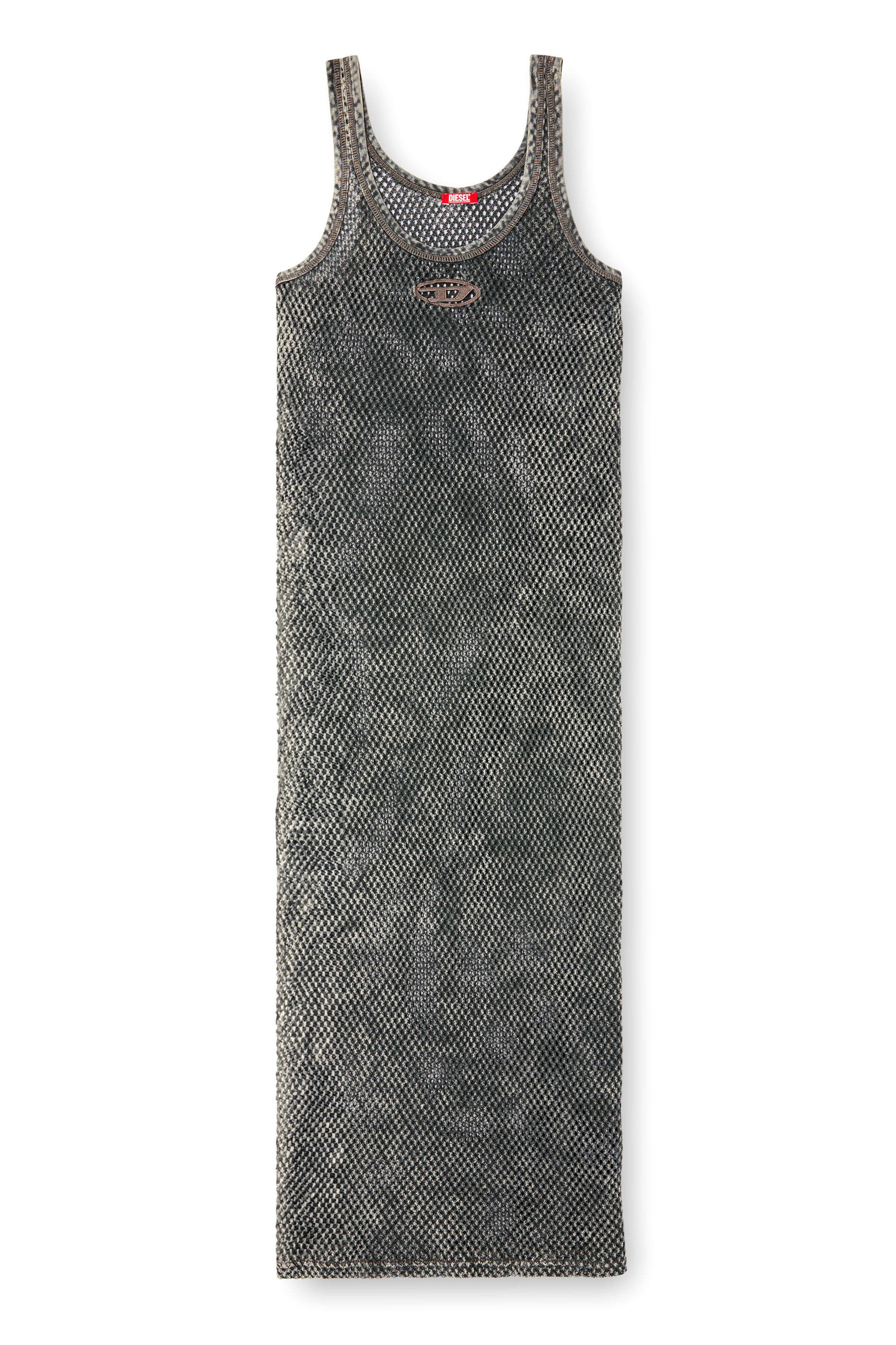 Diesel - MAEVE-UTLT, Damen Strand-Cover-up aus Mesh in Braun - 4