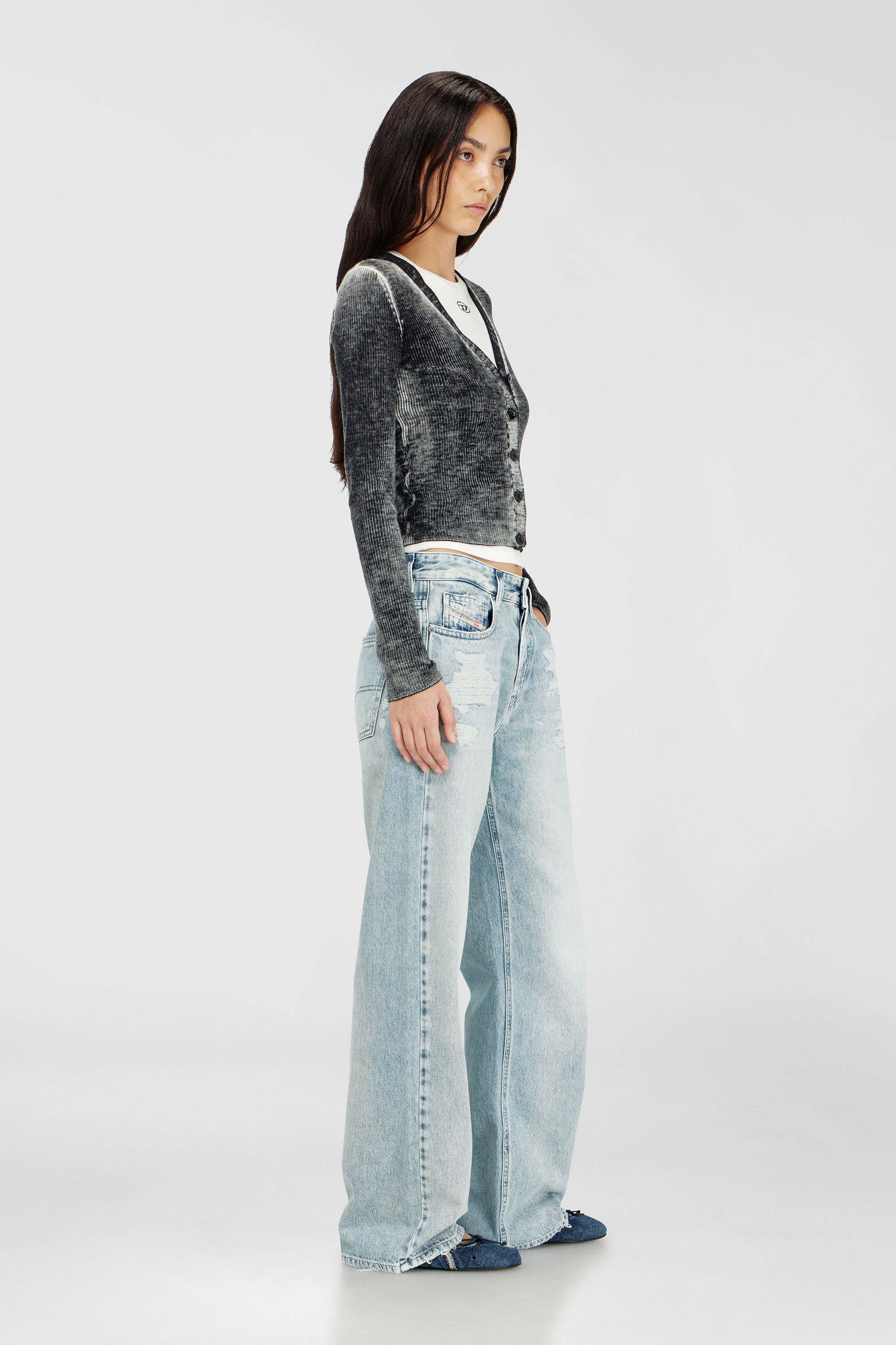 Diesel - Damen Relaxed Jeans 1990 D-Waigee 09R51, null - 2