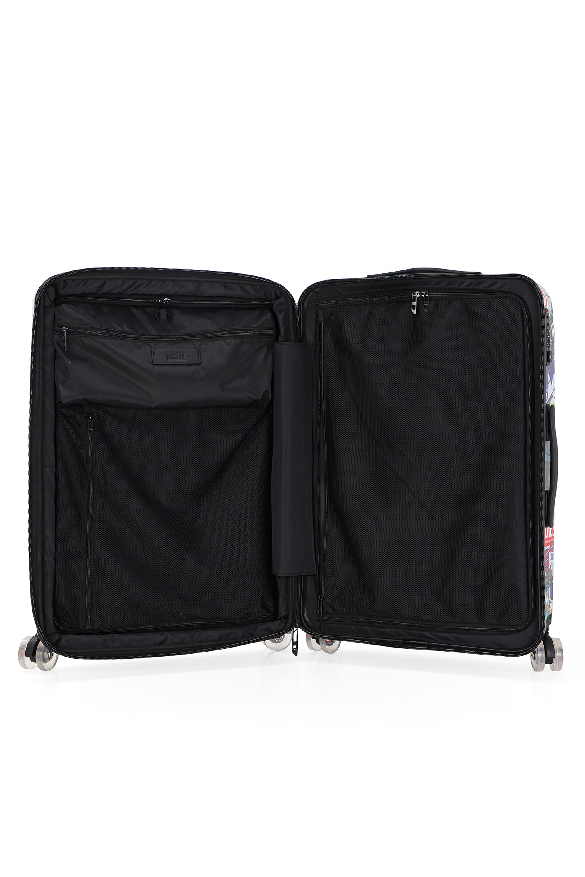 Diesel - DIESEL PC PRINTED TROLLEY-STICKERS- DSL0, Unisex's Sticker style suitcase size M in Multicolor - 3