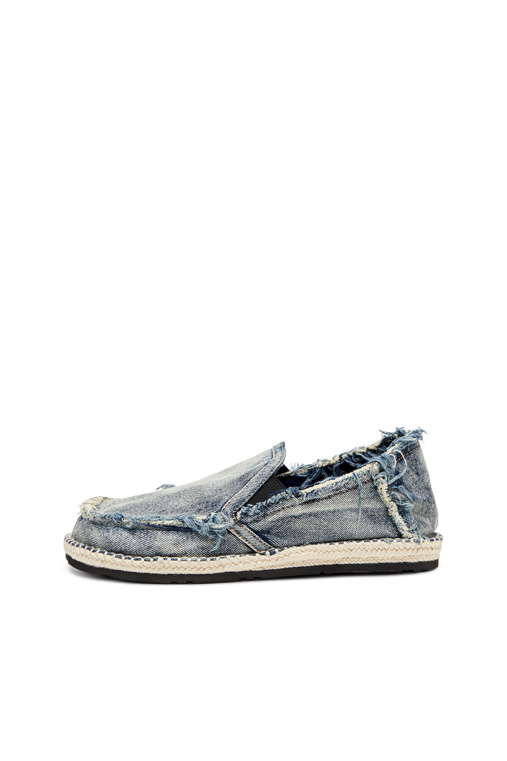 Diesel - D-LUKAS ESP, Herren D-Lukas-Loafer-Espadrilles aus vielgetragenem Denim in Hellblau - 7