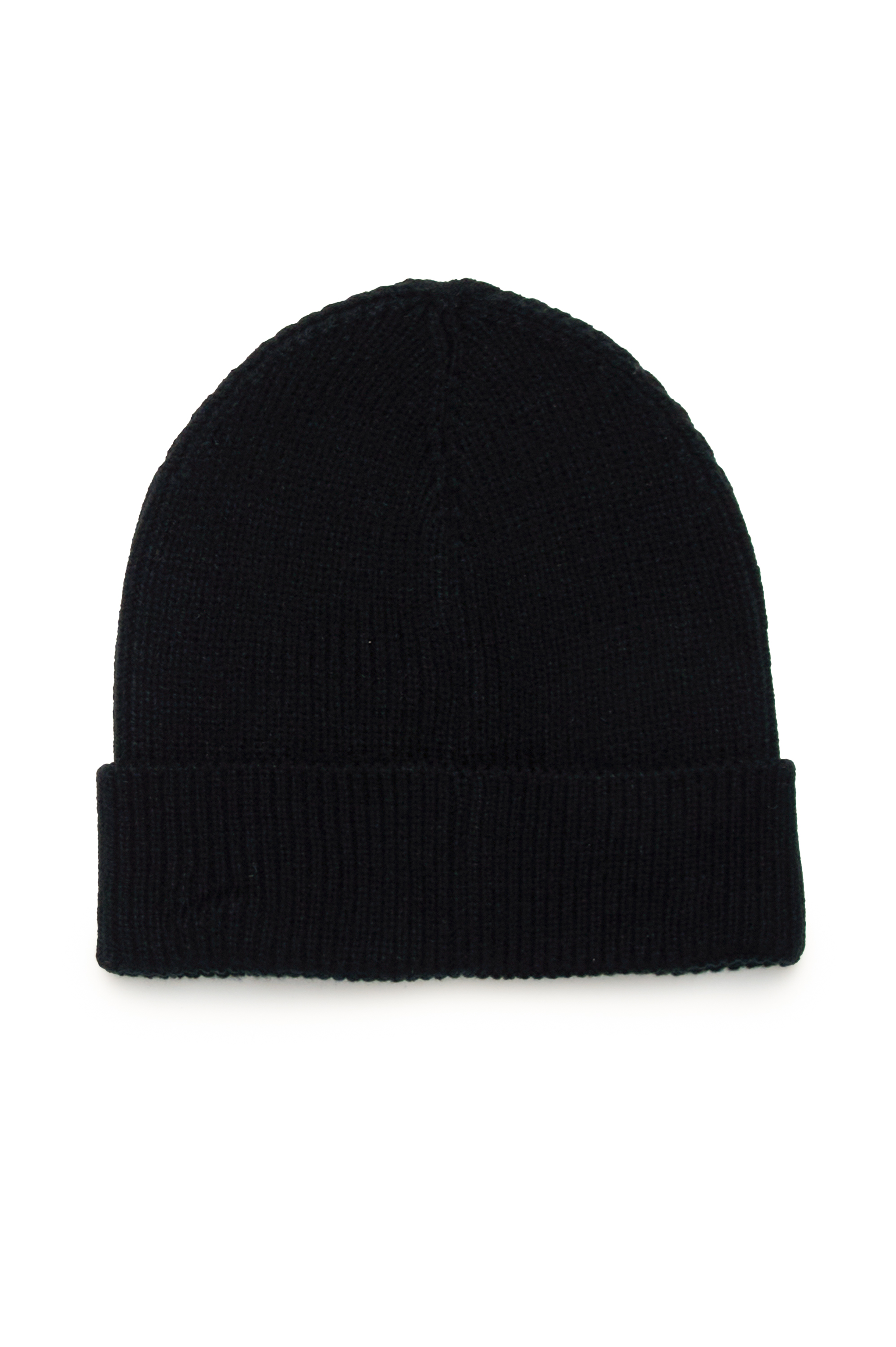 Diesel - FCODERFULLYTX, Unisex Beanie mit Logo-Stickerei in Schwarz - 2