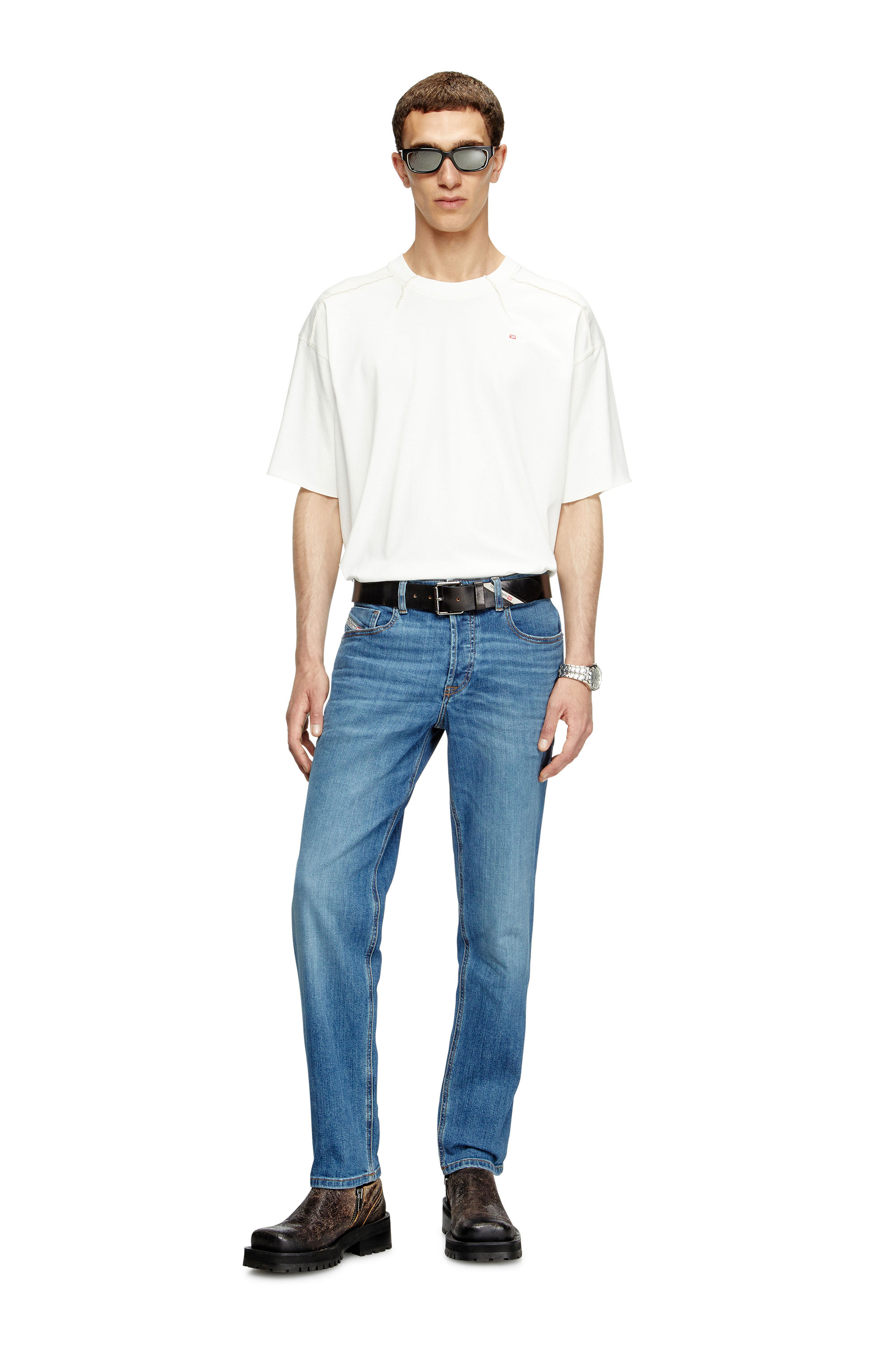 Diesel - Herren Regular Jeans 2023 D-Finitive 0KIAL, Hellblau - 2