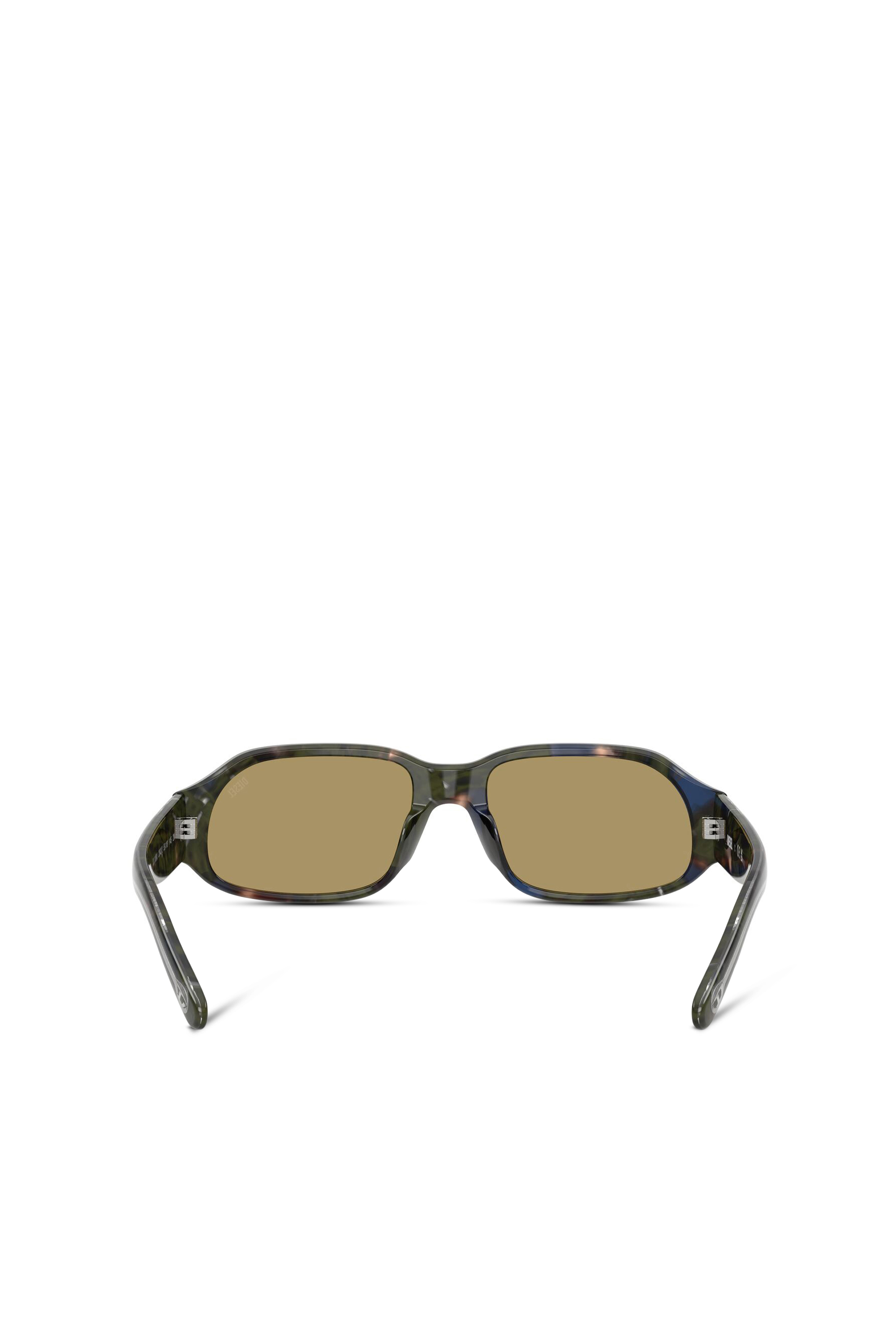 Diesel - 0DL2009U, Unisex Rechteckige Sonnenbrille in null - 3