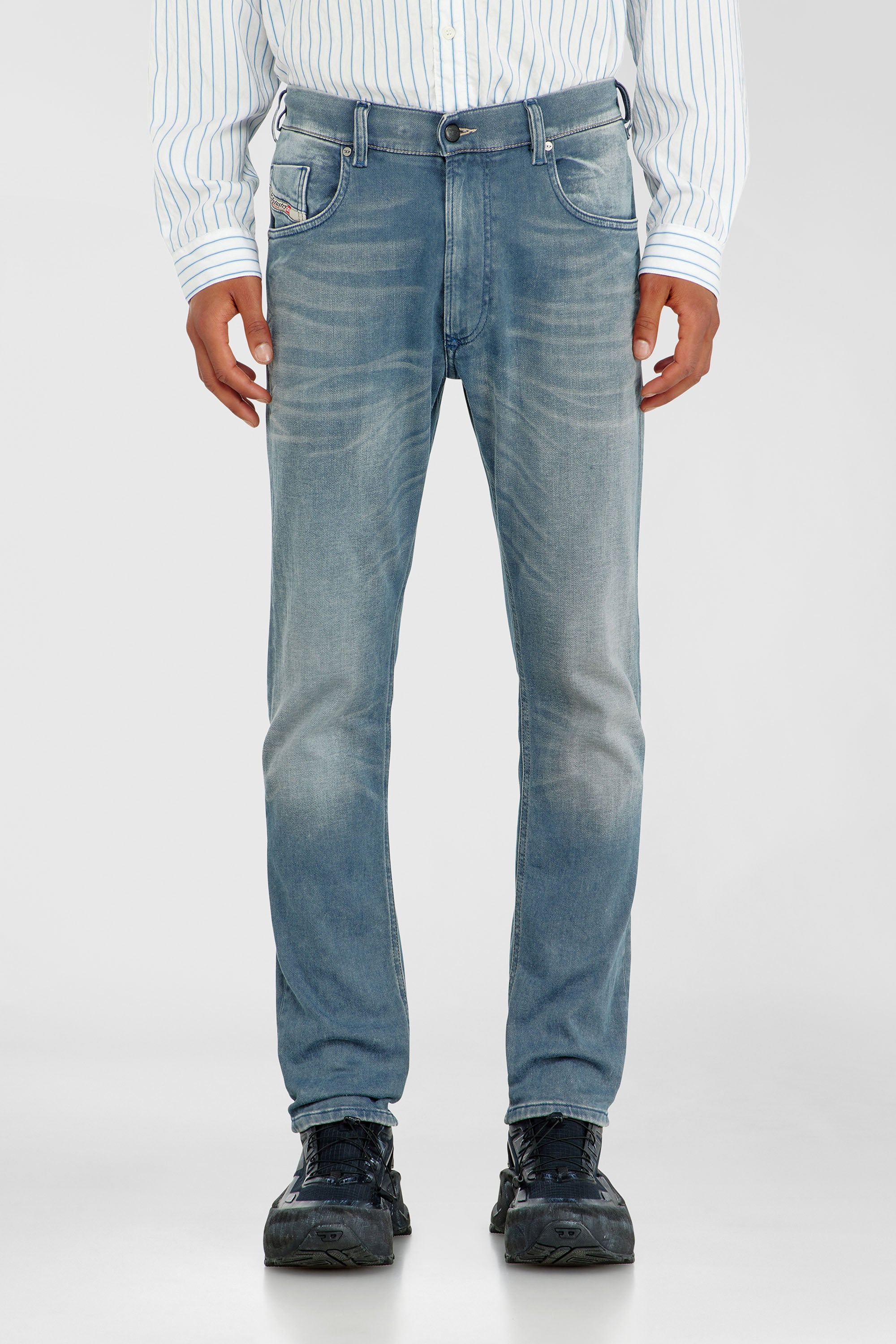 Diesel - Herren Regular 2032 D-Krooley-BW Joggjeans&reg; 09P91, Hellblau - 1