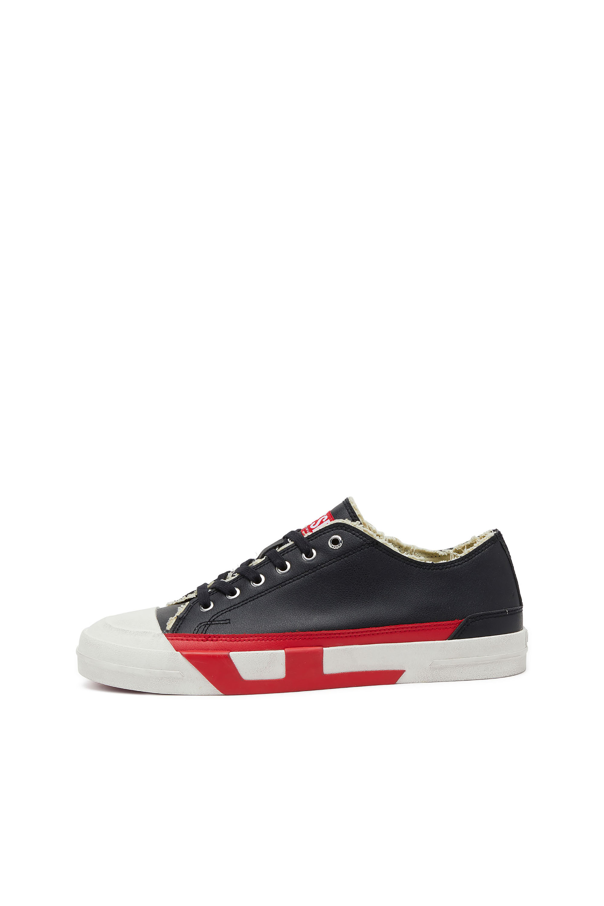 Diesel - S-D-VERSE LOW II, Herren S-D-Verse Logo-Sneaker in Schwarz/Rot - 2