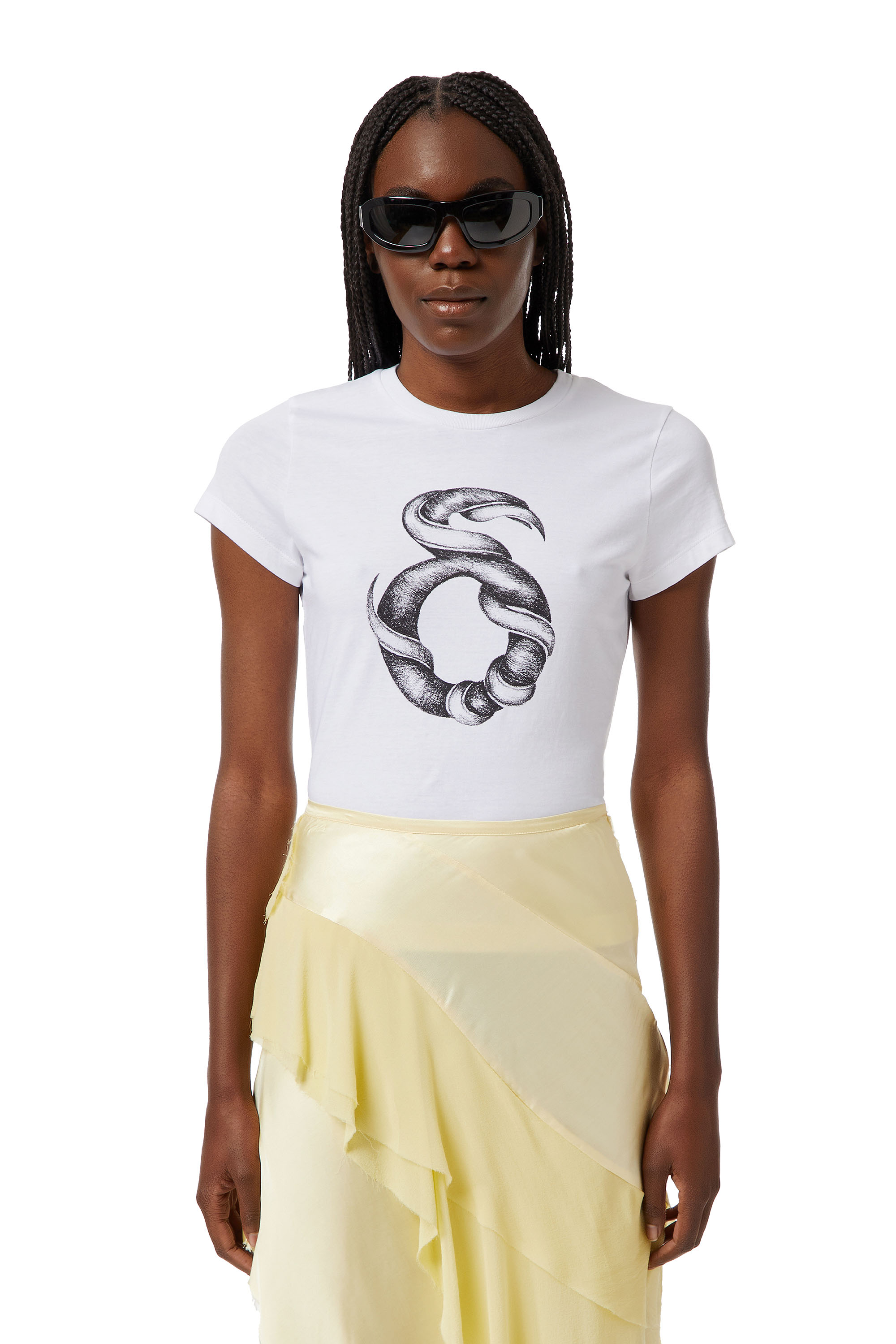 T-SLI-C3, Weiß - T-Shirts