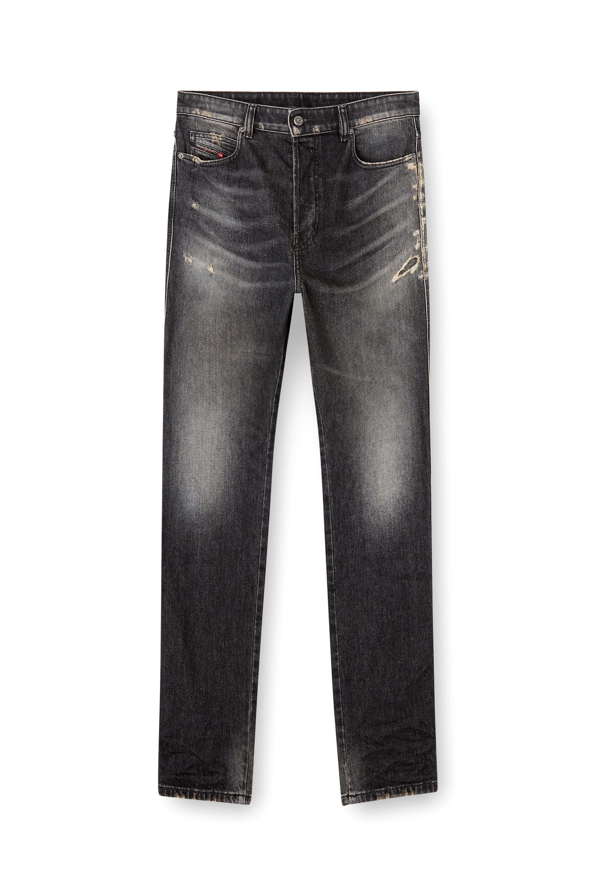Diesel - Herren Slim Jeans 1993 D-Vyl 09M54, Schwarz/Dunkelgrau - 3