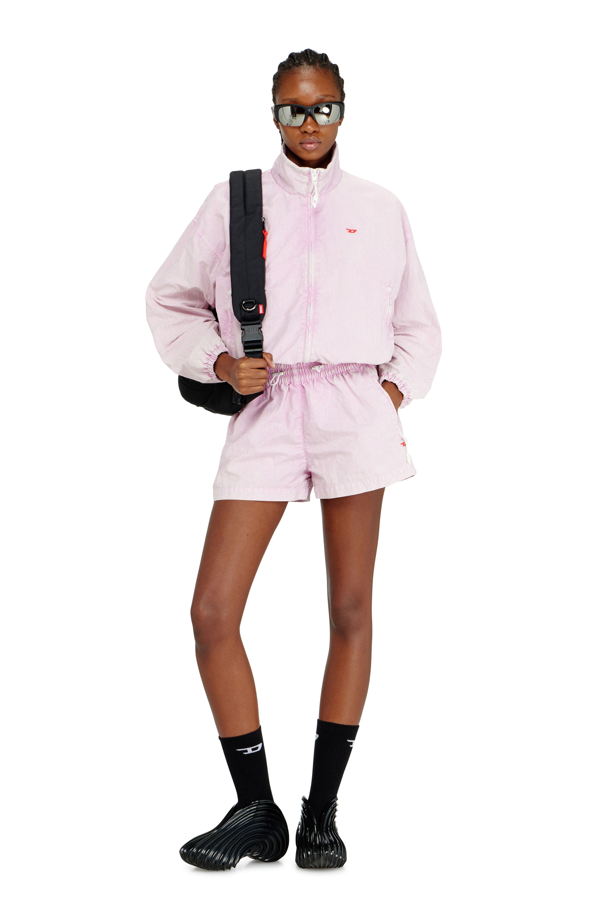 Diesel - MELISSA QUANTUM SNEAKERS X, Unisex Sneaker zum Schl&uuml;pfen aus Melflex&reg; in Schwarz - 2