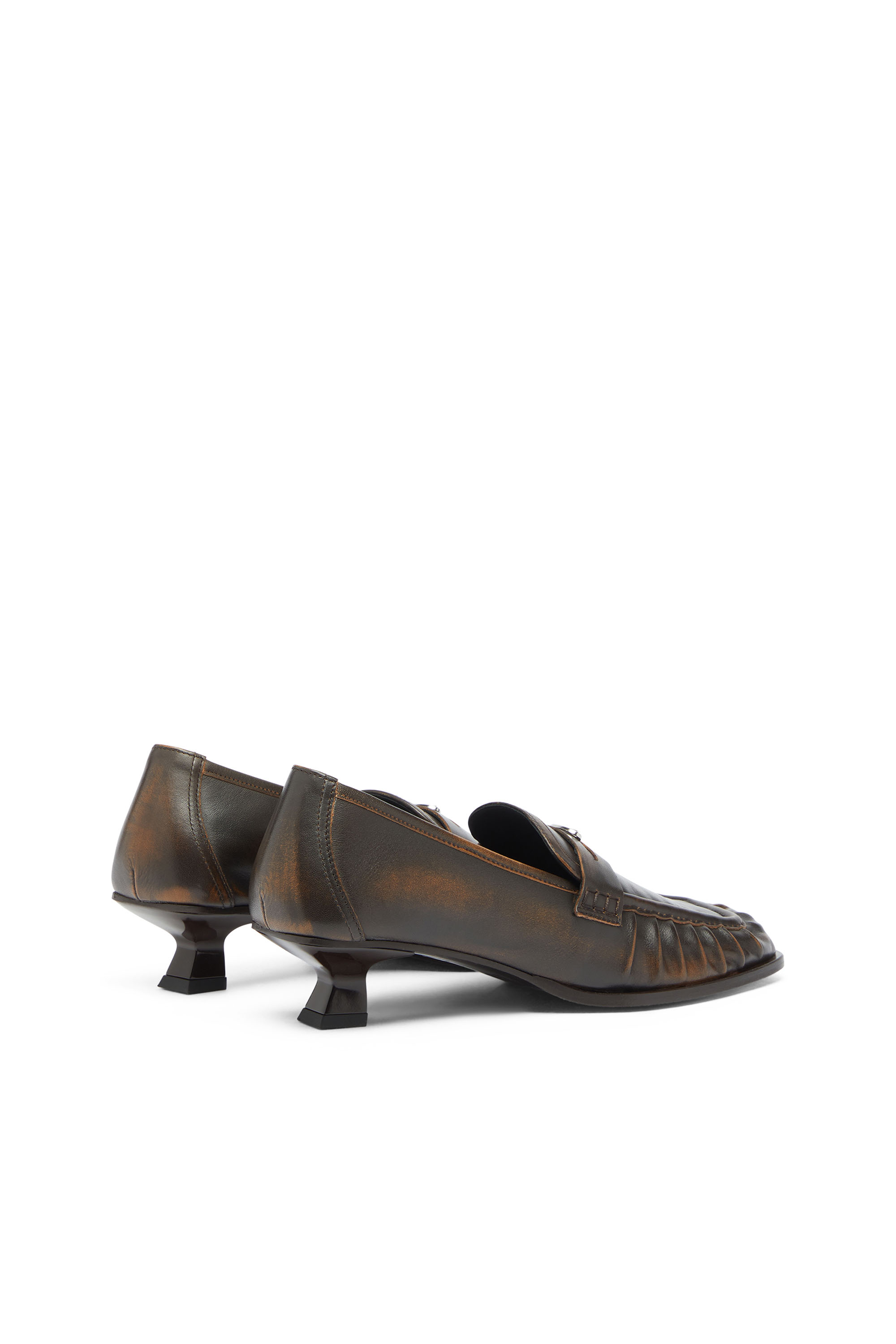 Diesel - D-AMBER MOC 30, Damen D-Amber - Penny-Loafer aus Leder in Braun - 3