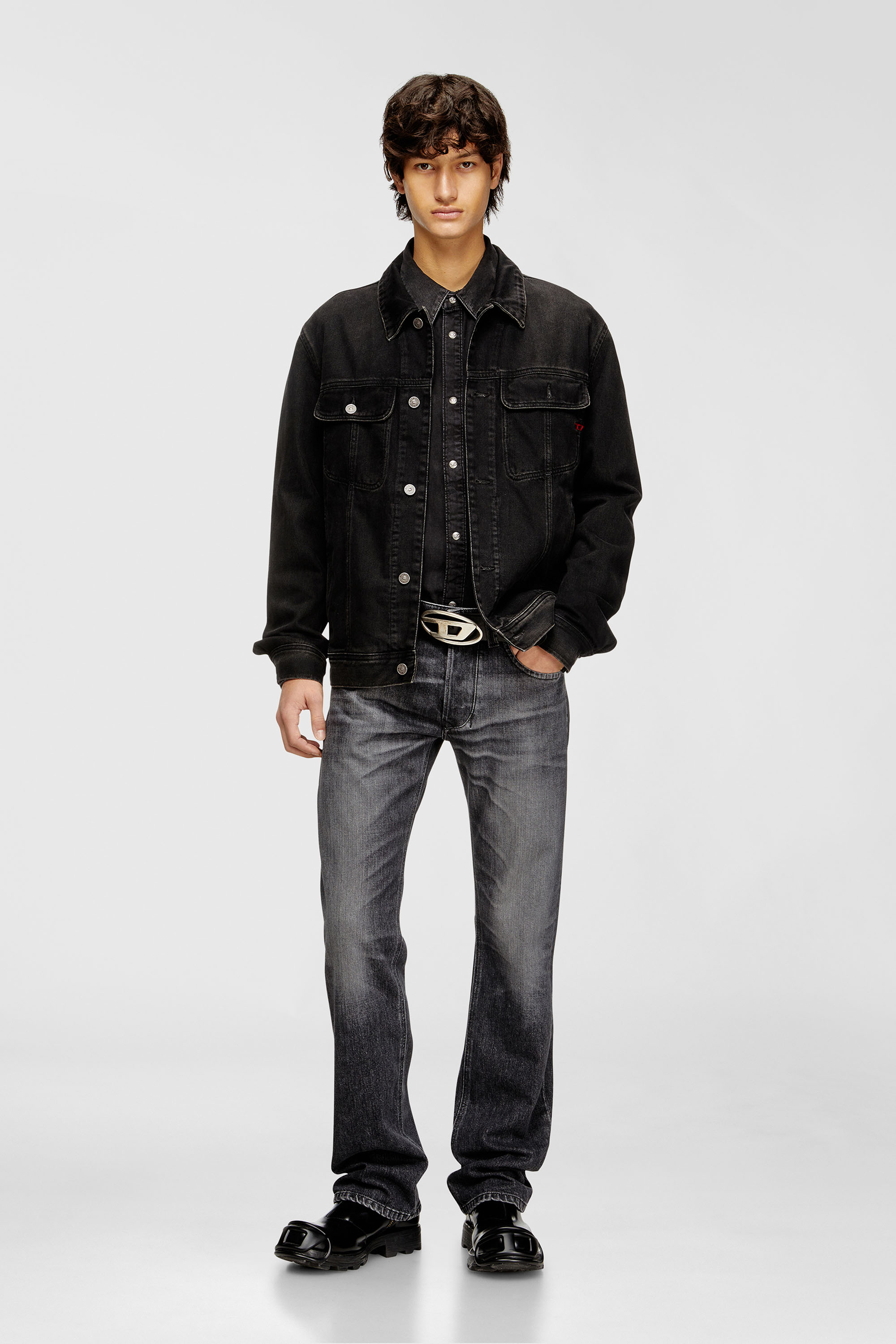 Diesel - Herren Regular Jeans 1985 Larkee 09N49, Grau - 1