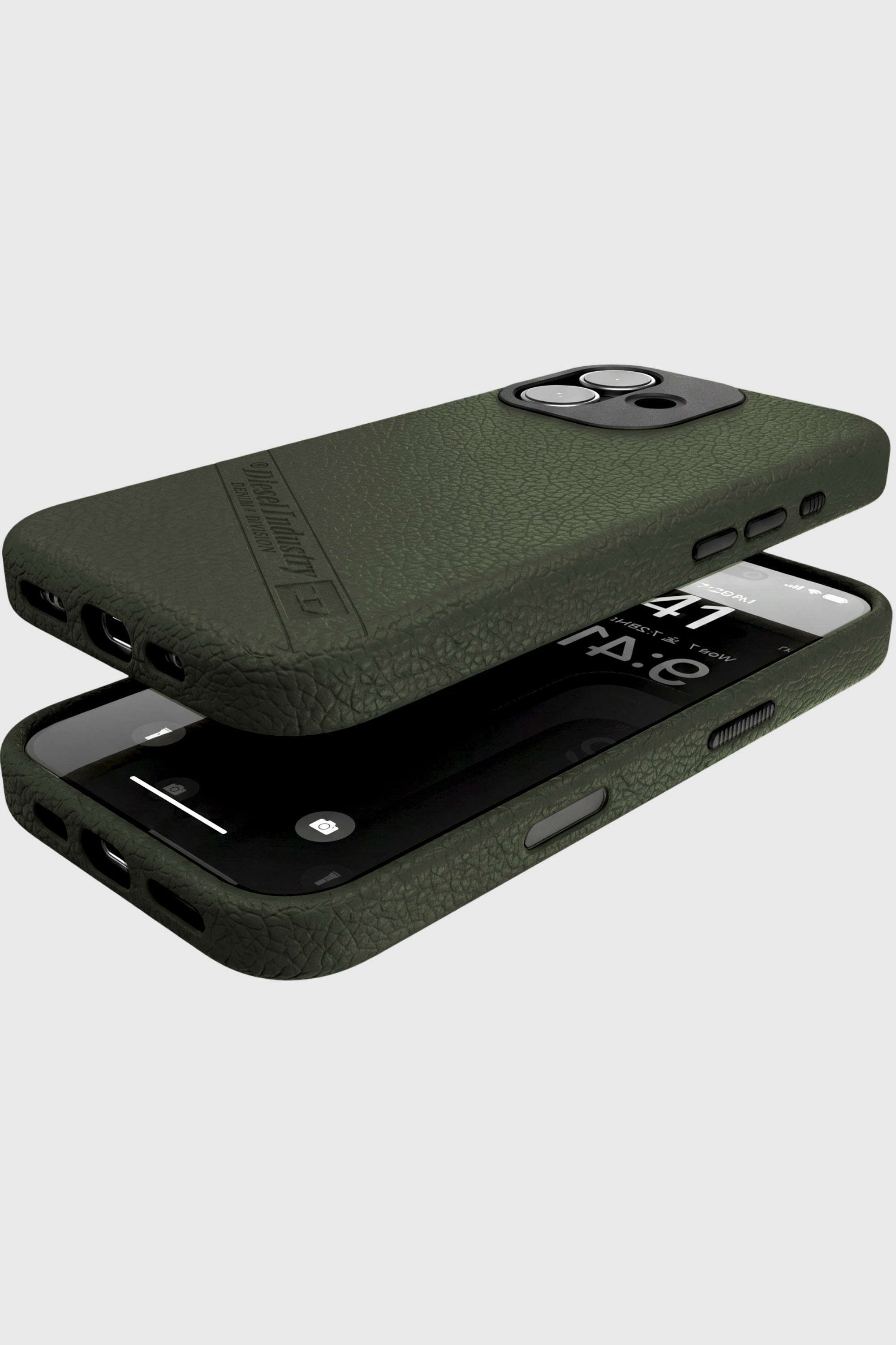 Diesel - 60646 MOULDED CASE, Unisex Flag D H&uuml;lle mit MagSafe f&uuml;r iPhone 17 in Dunkelgr&uuml;n - 5