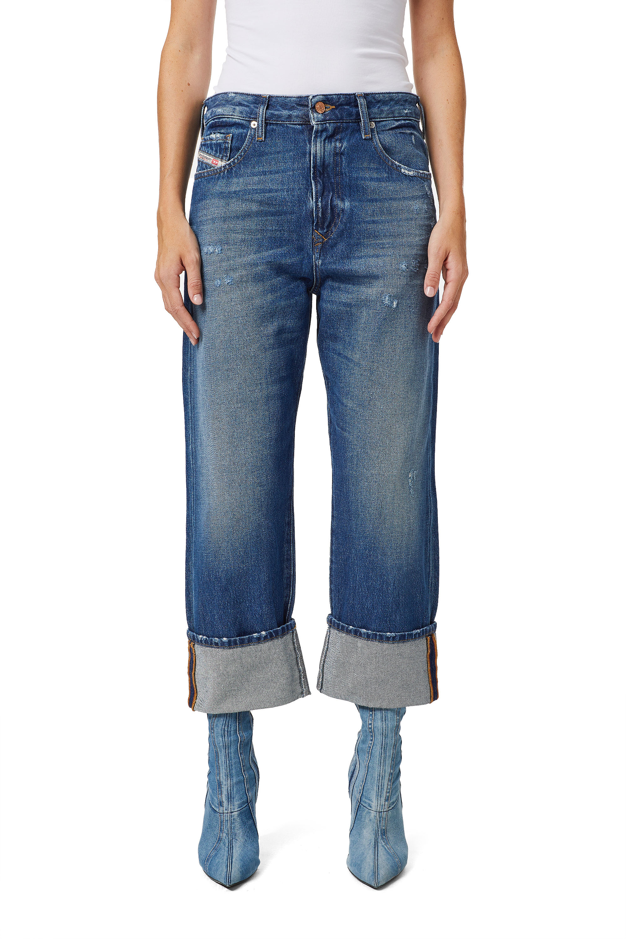 D-Reggy 009RV, Mittelblau - Jeans