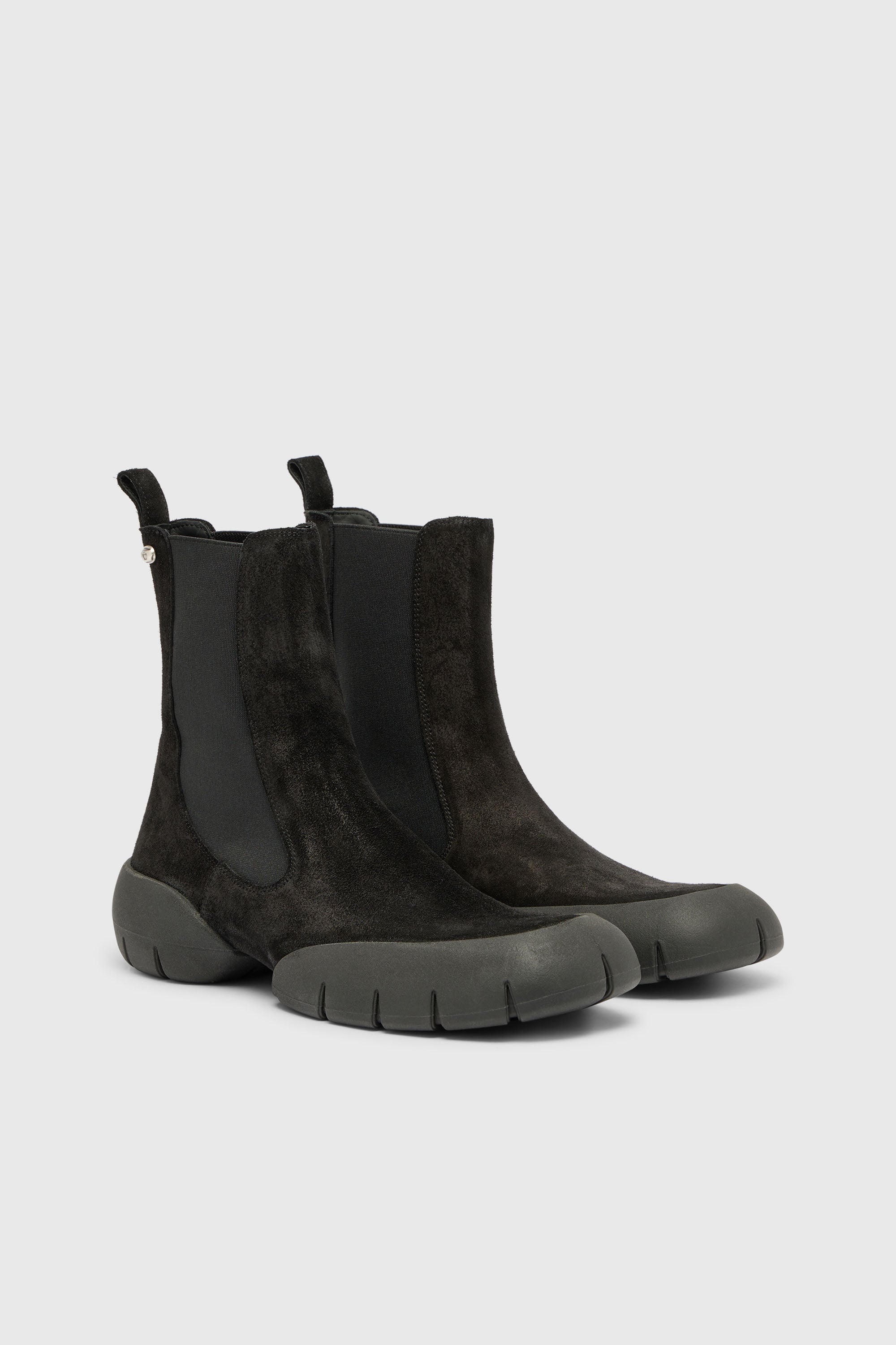 Diesel - D-MATHIEU CH, Herren D-Mathieu - Stiefel aus Wildleder mit Gummisohle in Schwarz - 2