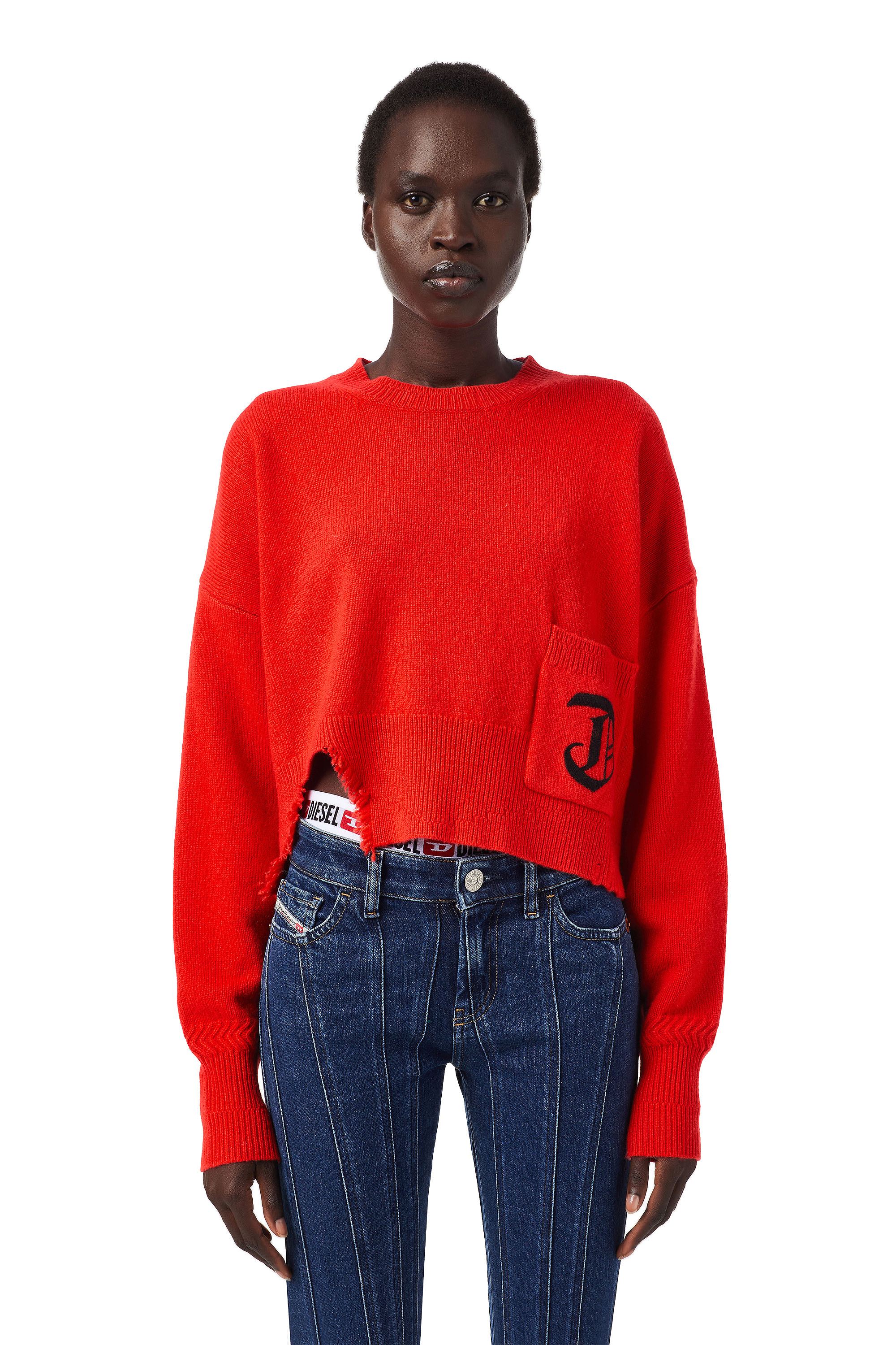 M-IDAHI, Orange - Strickwaren