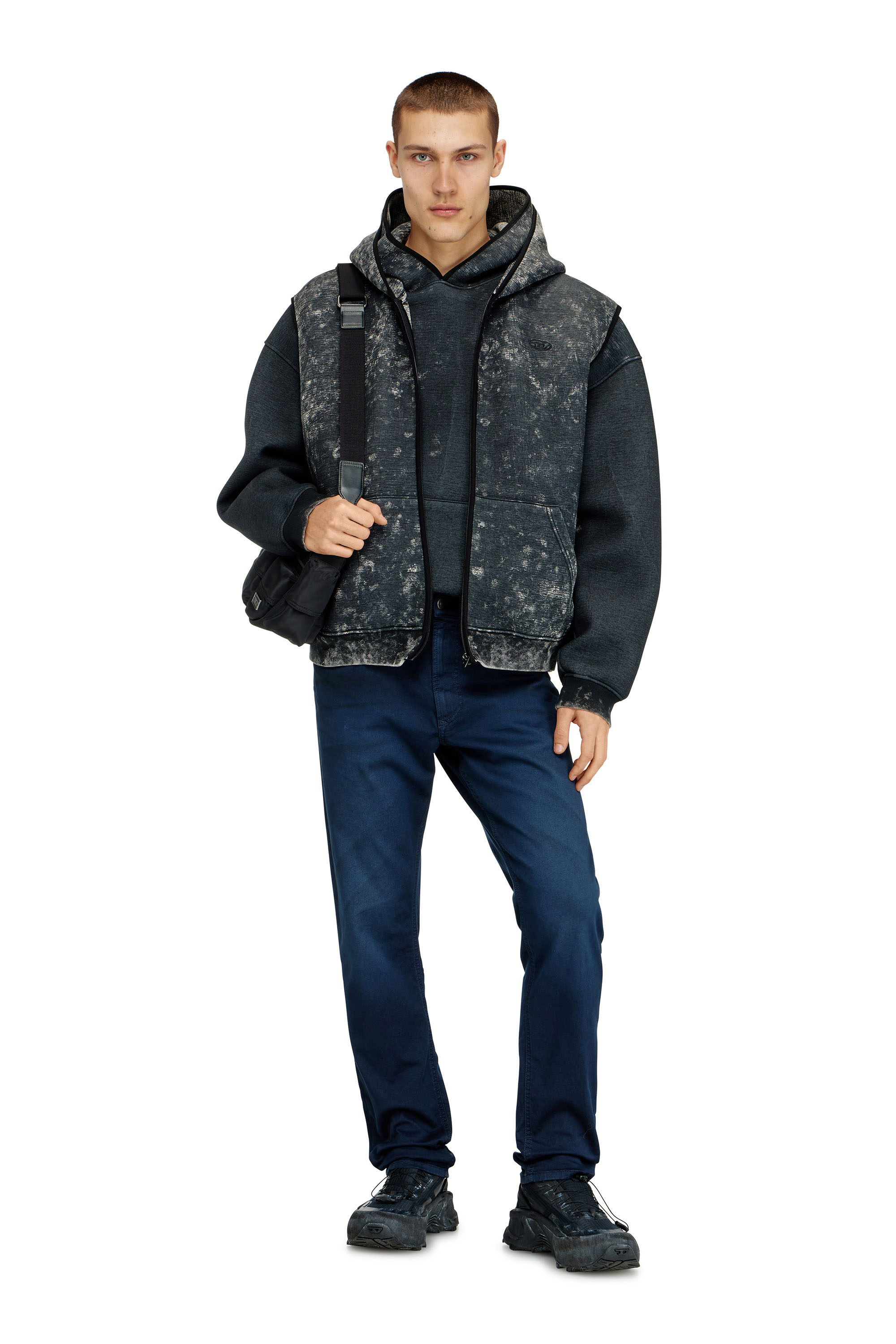 Diesel - Herren Regular 2032 D-Krooley-BW Joggjeans&reg; 0670M, Dunkelblau - 2