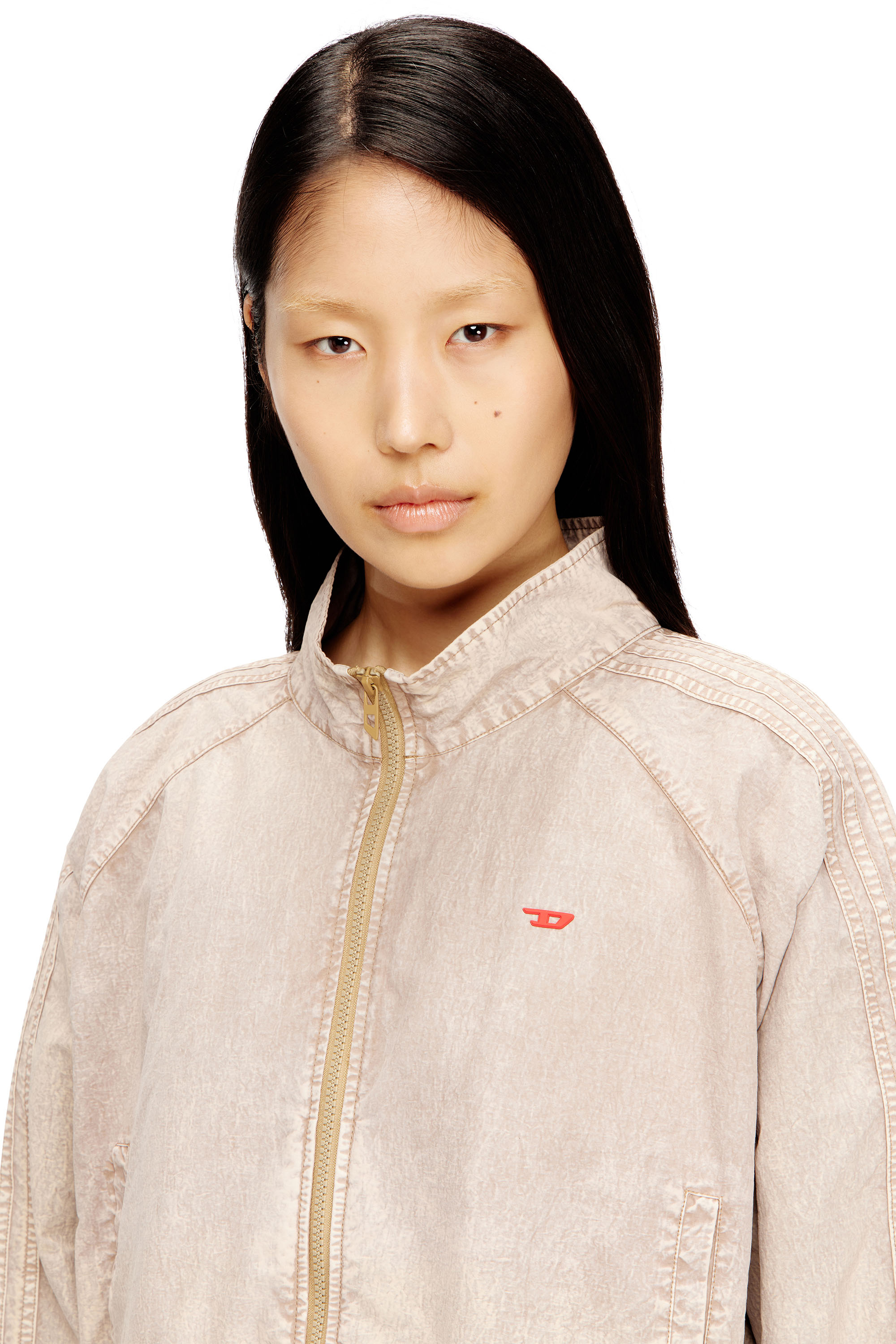 Diesel - G-ARDEN, Damen Windjacke aus behandeltem Taslan in null - 4