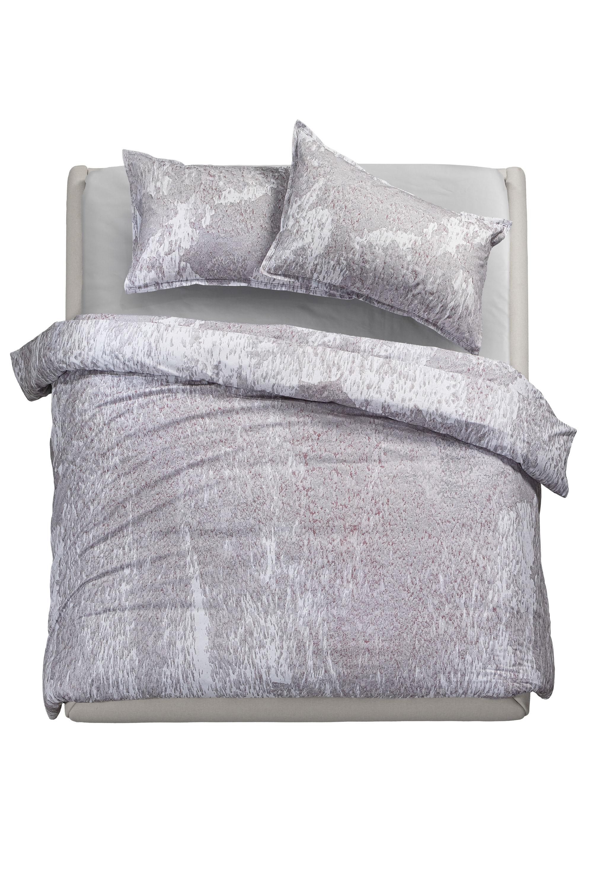 Diesel - 1015007 ACID RAIN - COTTON DUVET COVER, Unisex Bettbezug aus Baumwolle in Grau - 1