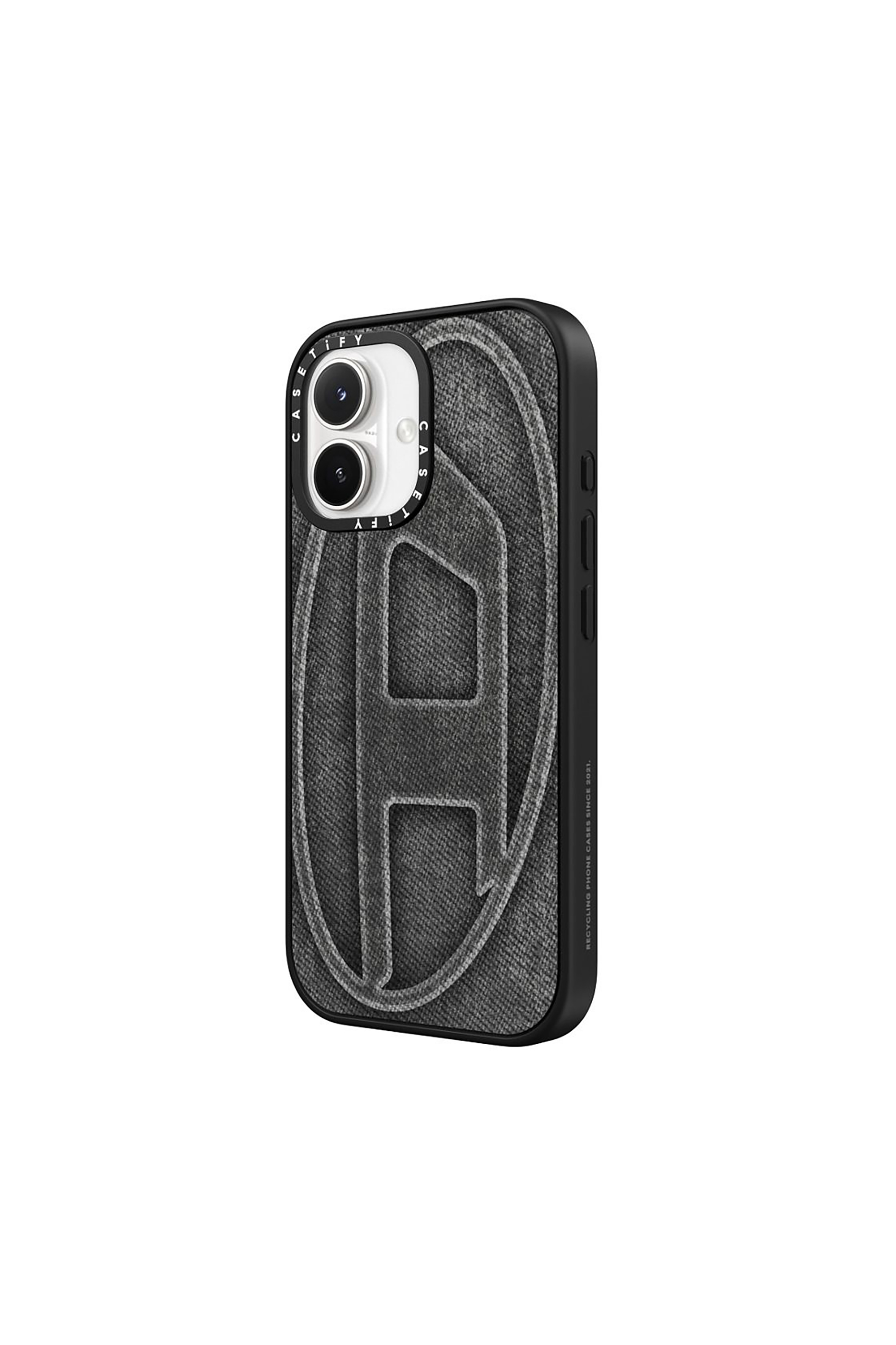 Diesel - 60575 MOULDED CASE, Unisex H&uuml;lle Oval D impact f&uuml;r iPhone 17 in Schwarz - 2