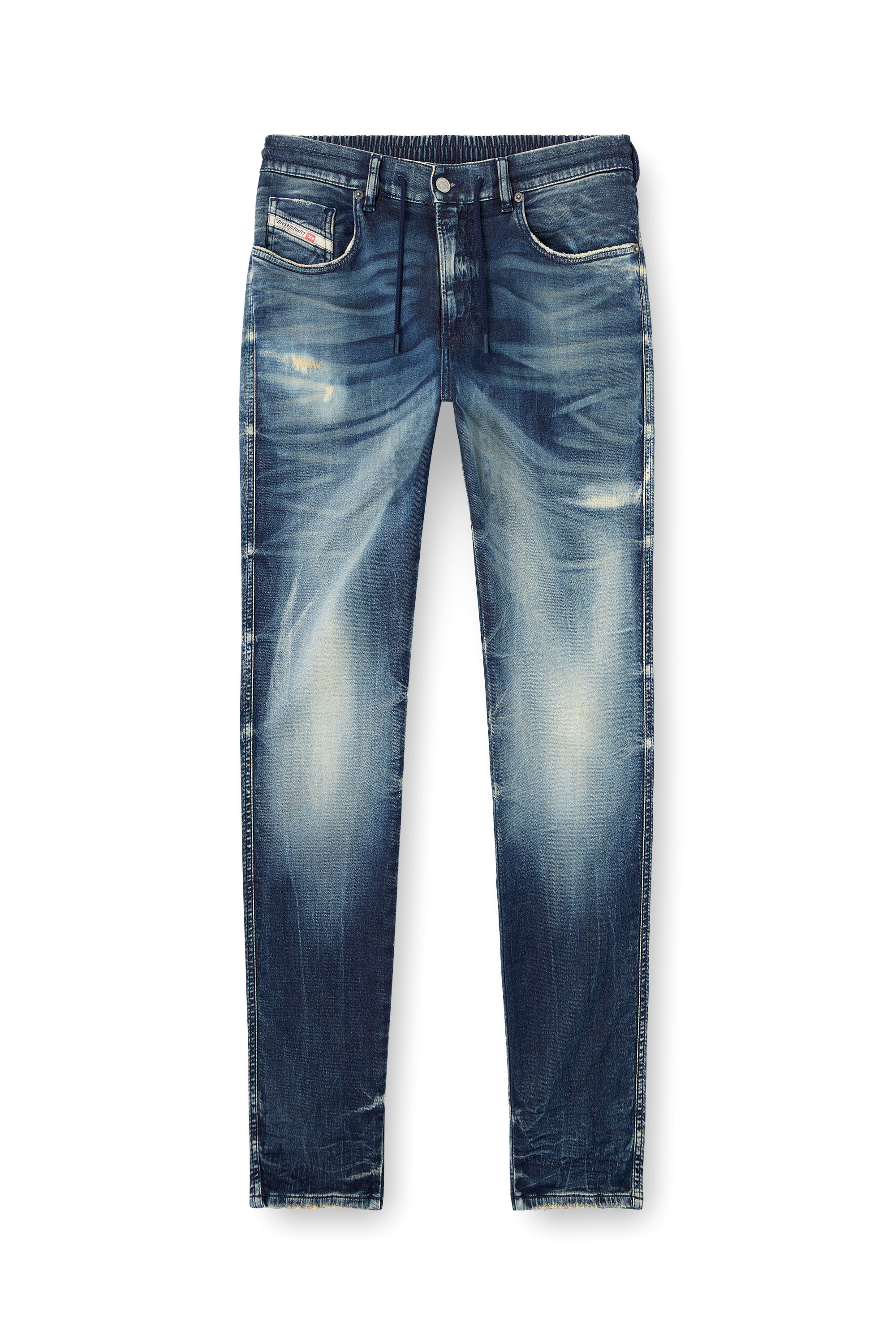 Diesel - Herren Slim 2062 D-Strukt Joggjeans® 068RZ, Dunkelblau - 2