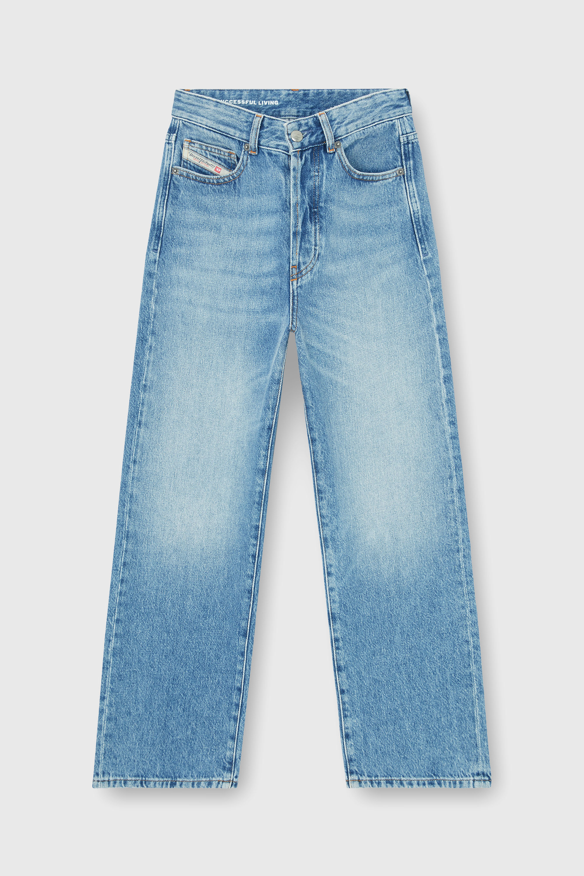 Diesel - Damen Regular Jeans 1981 D-Went 09Q07, Hellblau - 2