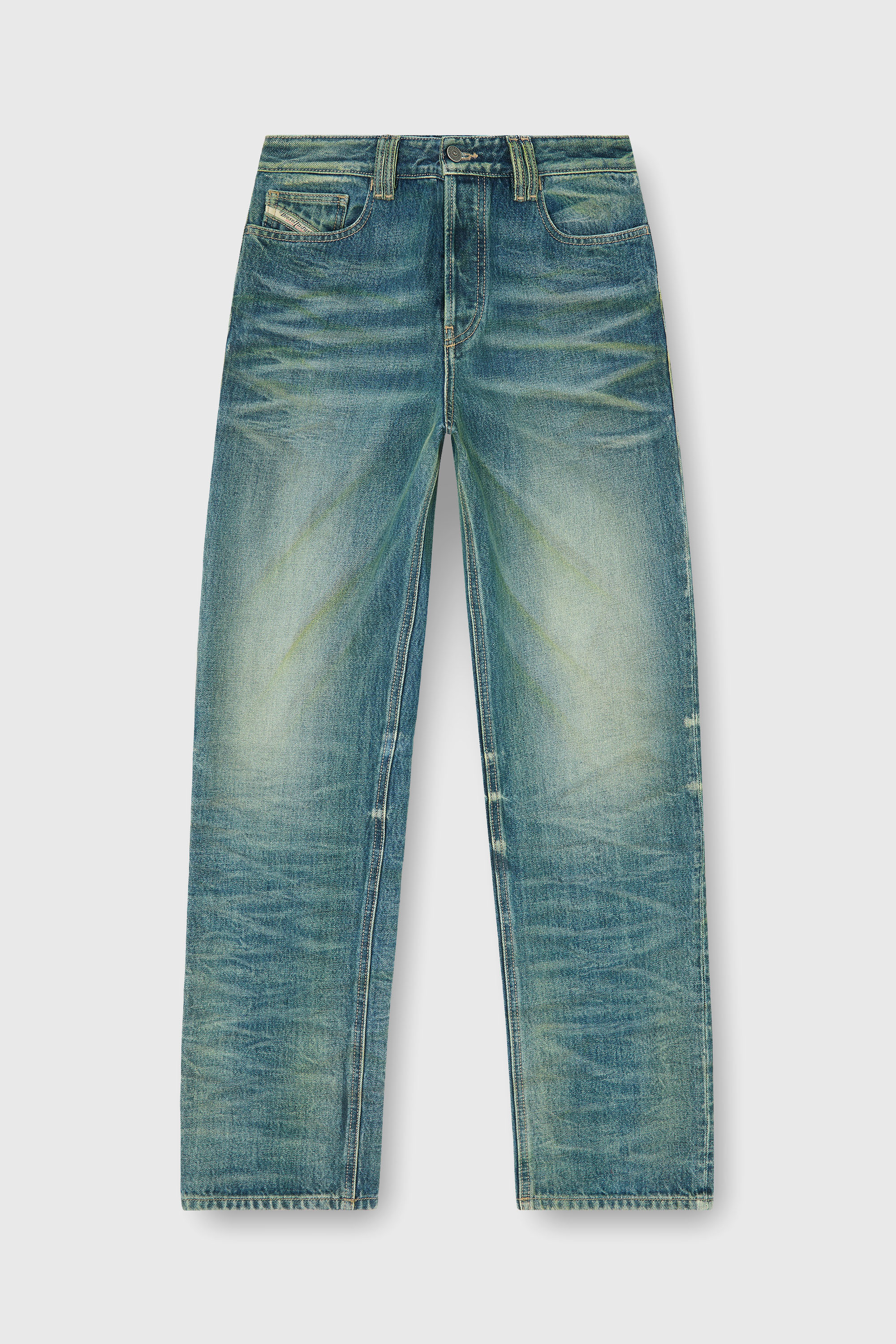Diesel - Herren Regular Jeans 1991 D-Voeed 007FV, Mittelblau - 2
