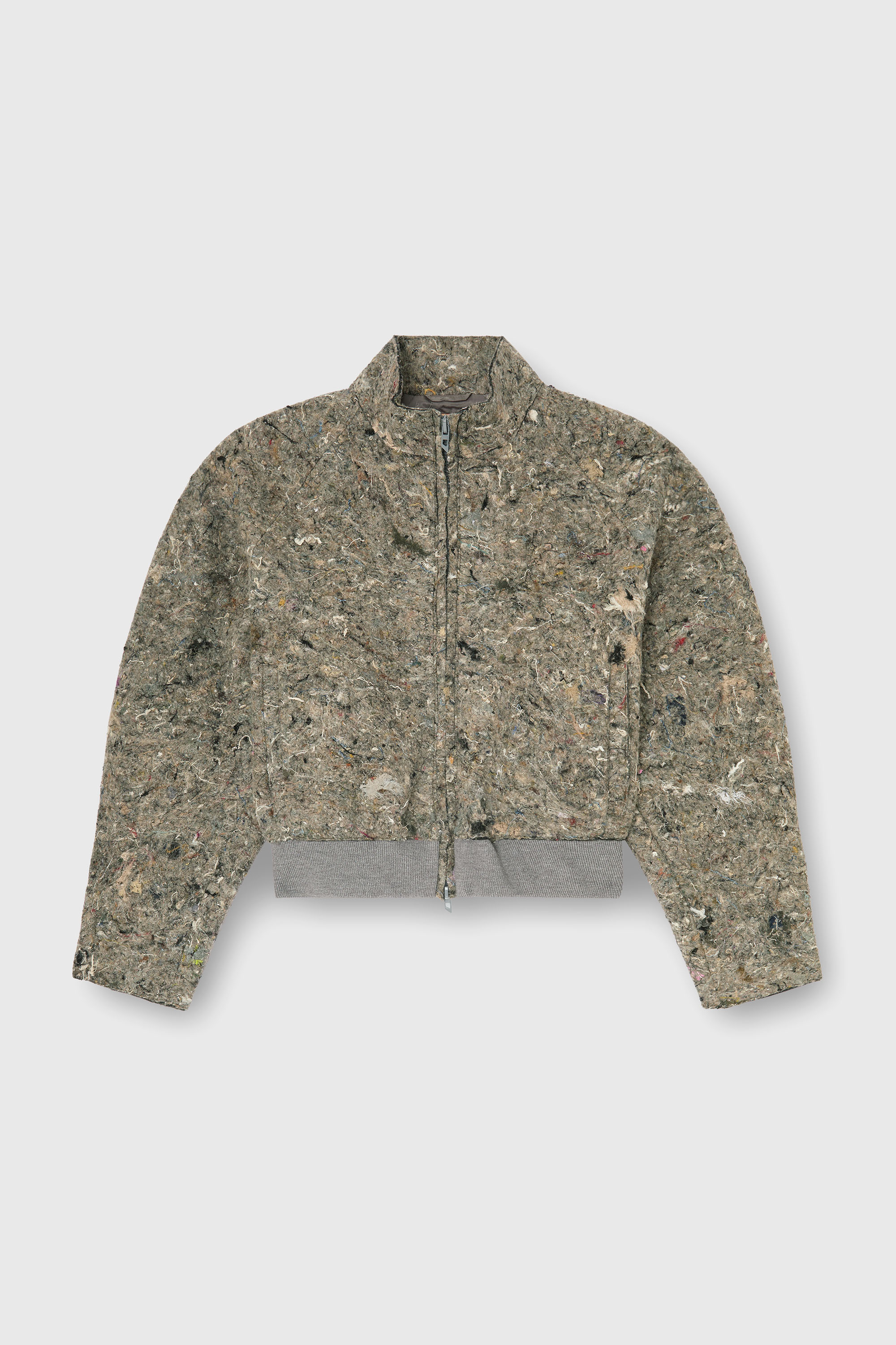 Diesel - J-DISTEM, Herren Upcycled Filzjacke in Grau - 2