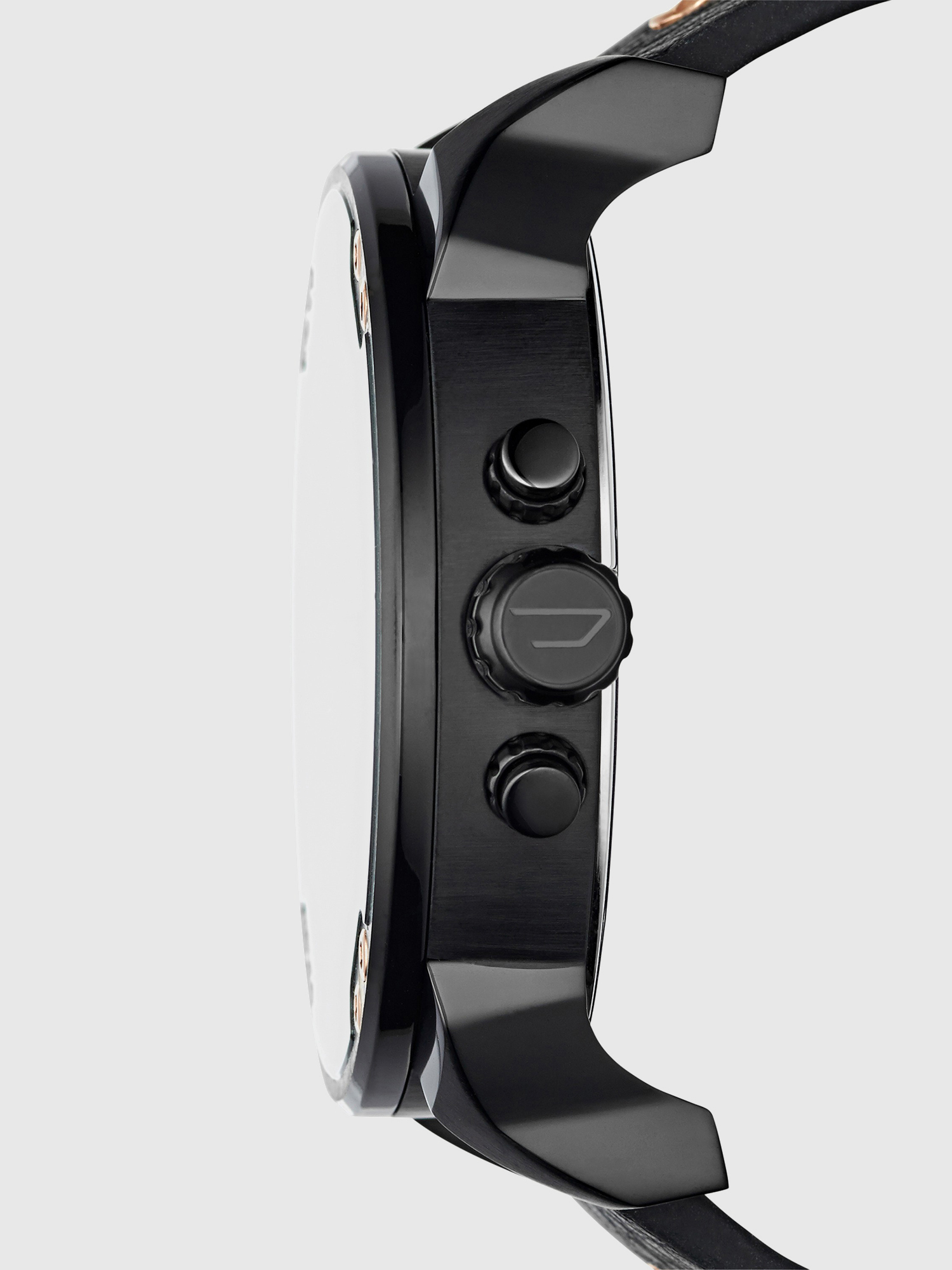 Diesel - DZ7350 MR DADDY 2.0, Herren Uhr mit detailreichem Ziffernblatt und Lederarmband, 51 mm in Schwarz - 2