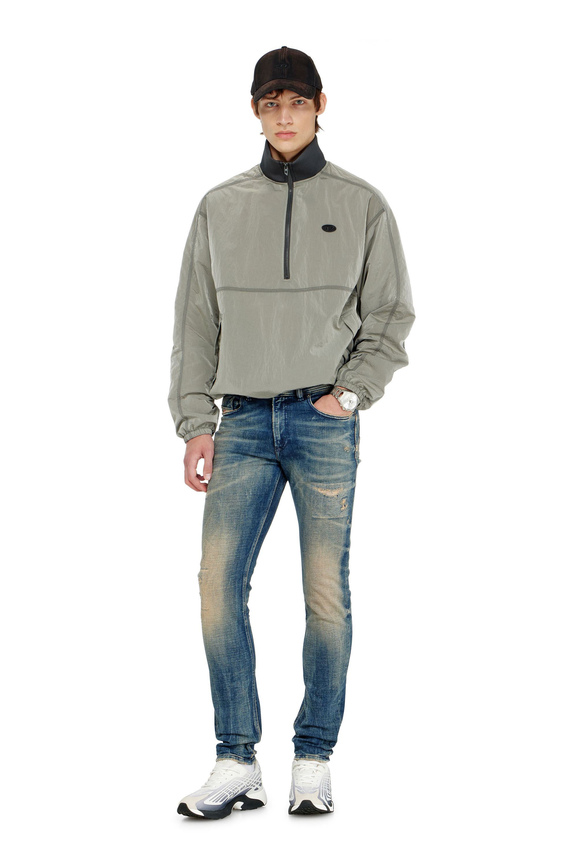 Diesel - Herren Skinny Jeans 1979 Sleenker 09P68, Dunkelblau - 4