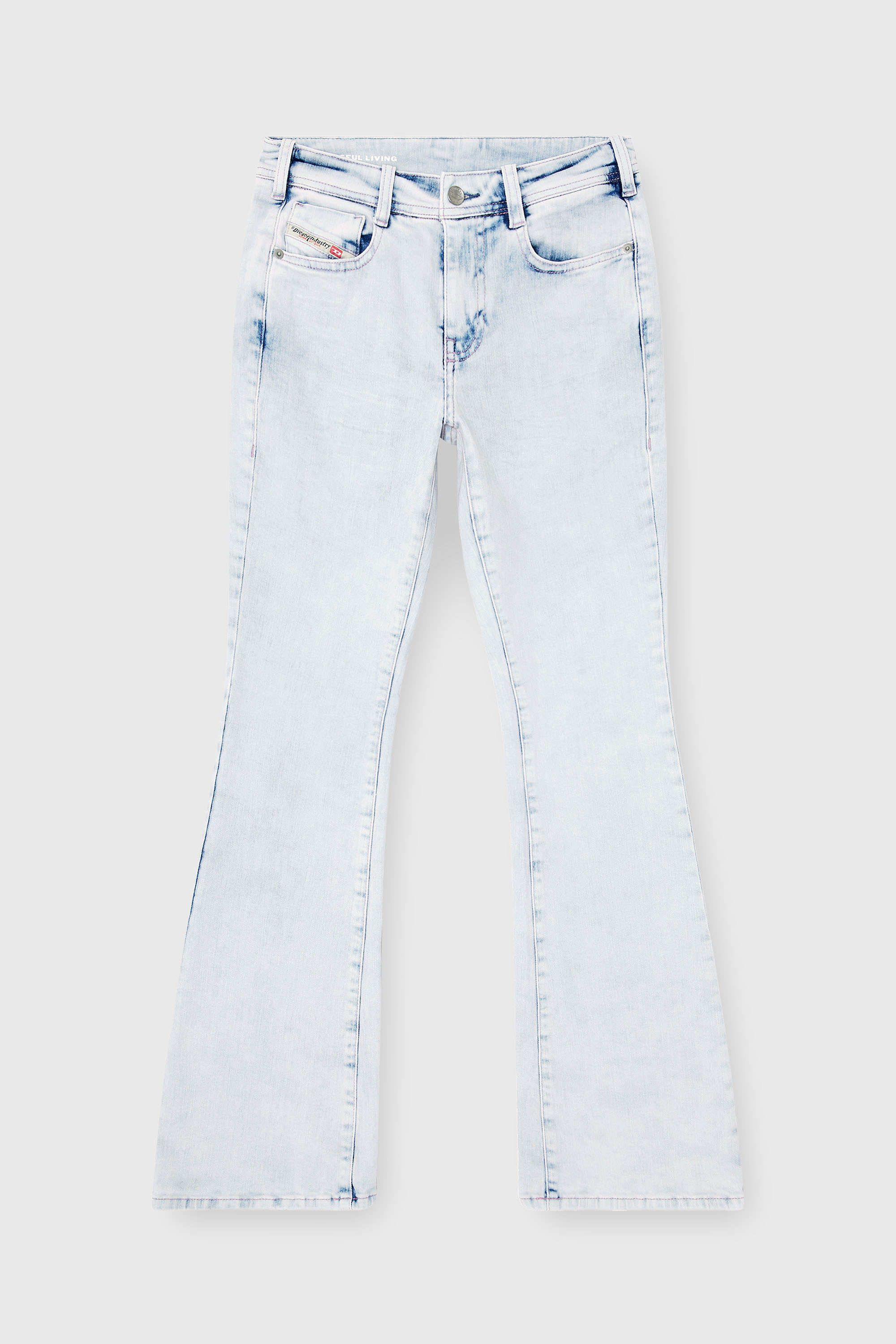 Diesel - Damen Bootcut Jeans 1969 D-Ebbey 0HDBH, Hellblau - 2
