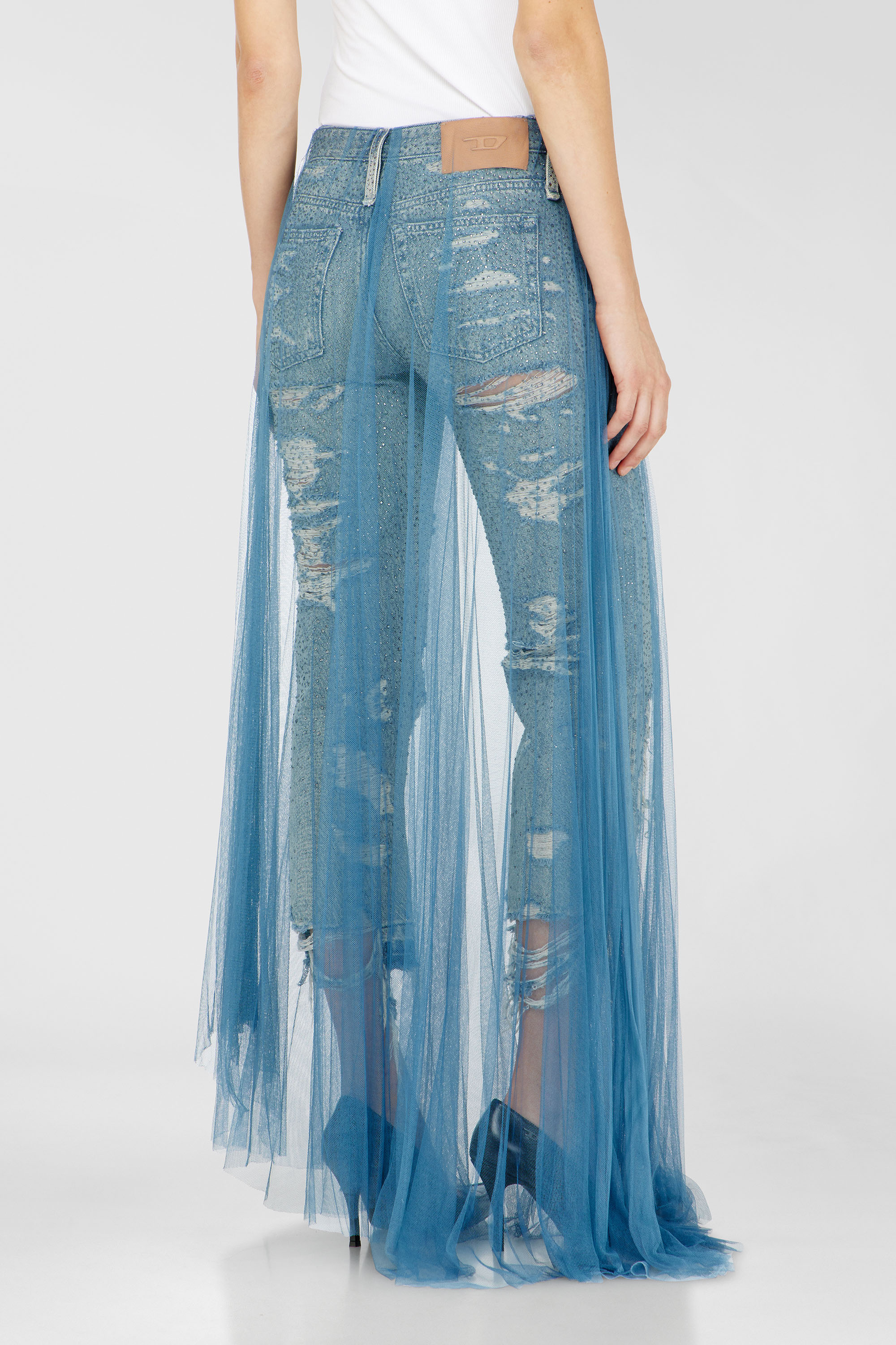 Diesel - Damen Regular Jeans D-Aisi 0DBER, Mittelblau - 5