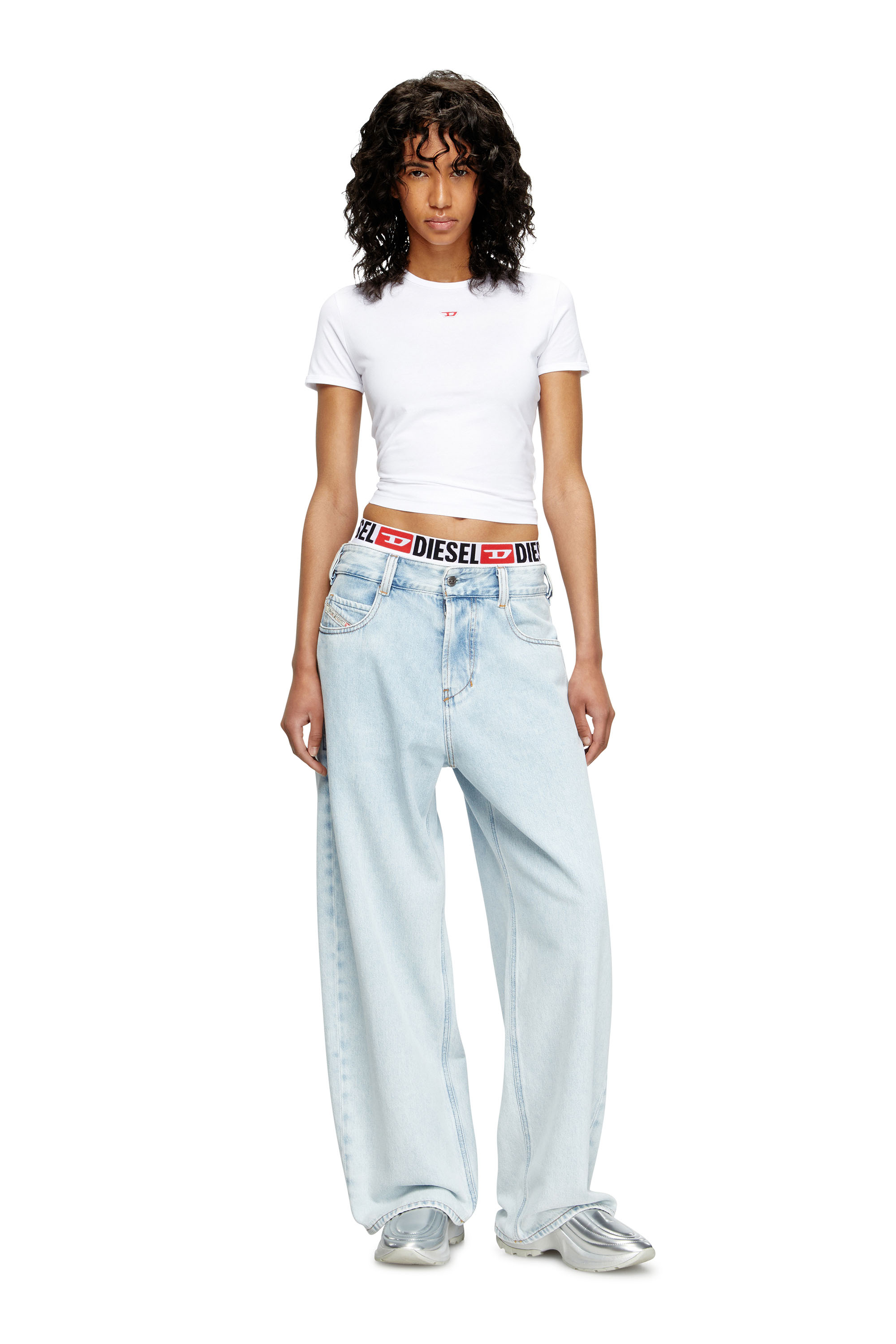 Diesel - Unisex Relaxed Jeans 1997 D-Enim 0DBDX, Dunkelblau - 1