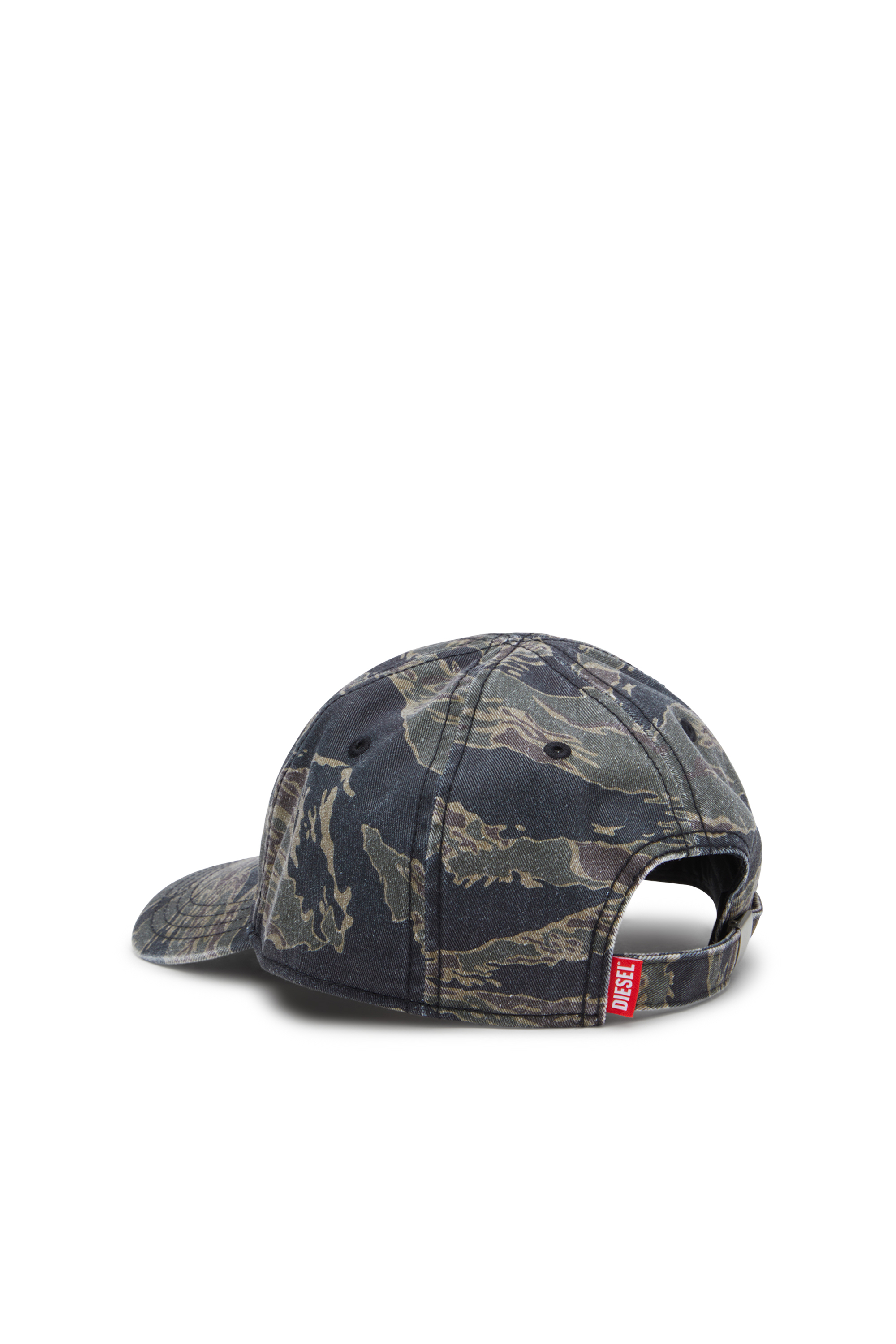 Diesel - C-VADO, Herren Basecap mit Camouflage-Print in Grün - 2