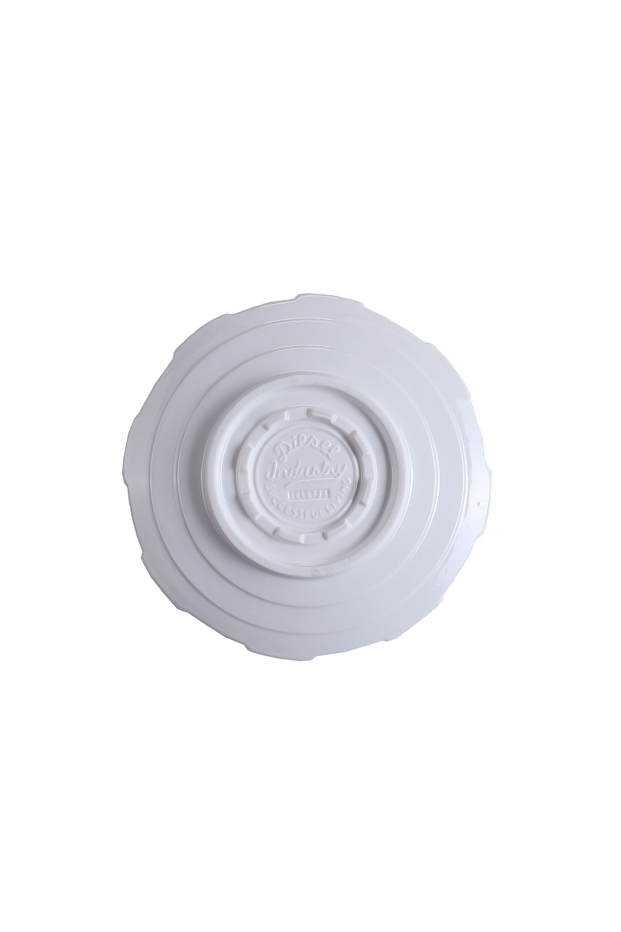 Diesel - 10987 MACHINE COLLEC, Unisex Dessertteller aus Porzellan in Weiß - 2