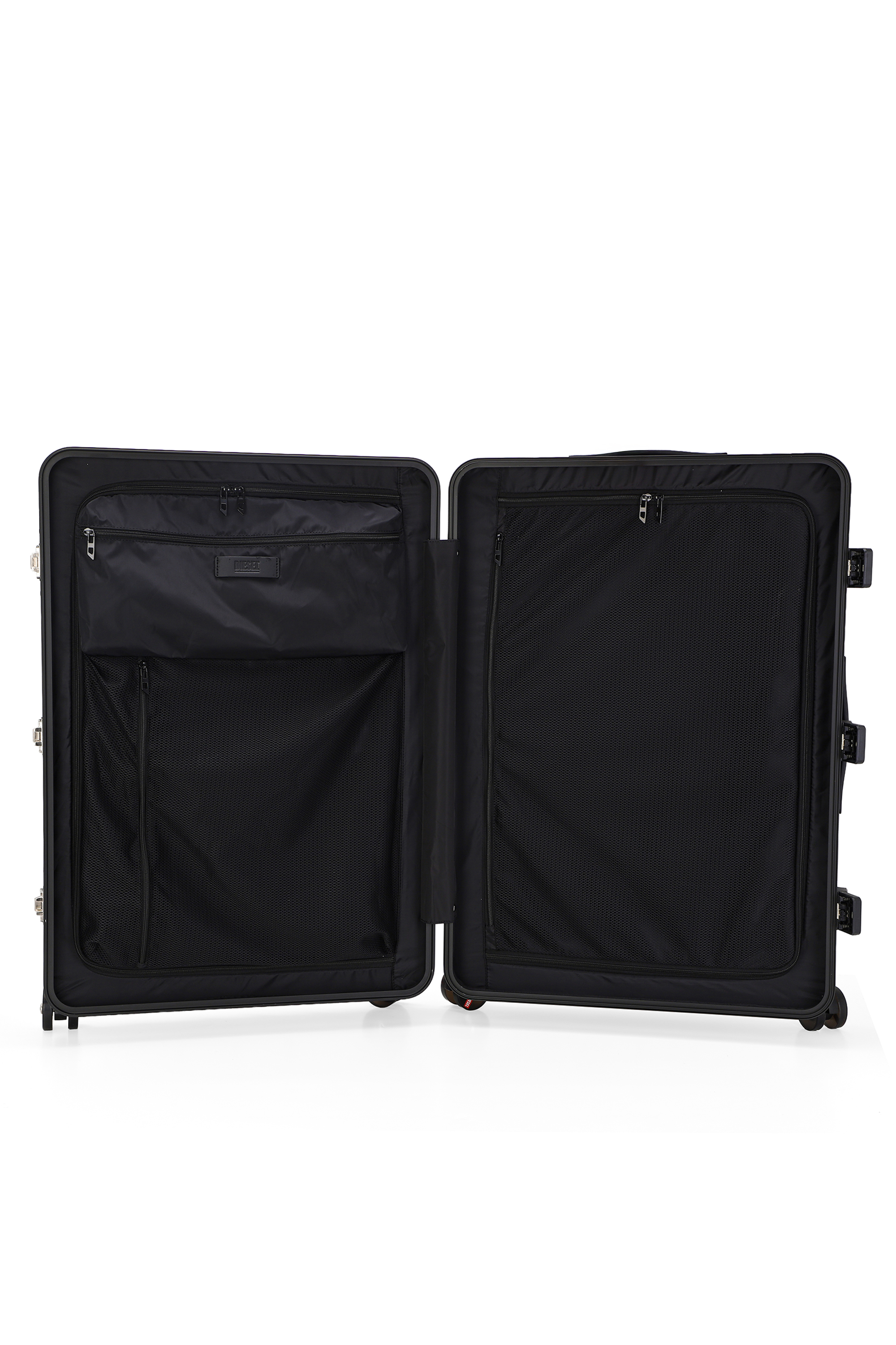 Diesel - DIESEL PC STRONG IMAGE TROLLEY- DSL003, Unisex Robuster Koffer Gr&ouml;&szlig;e L in Schwarz - 4
