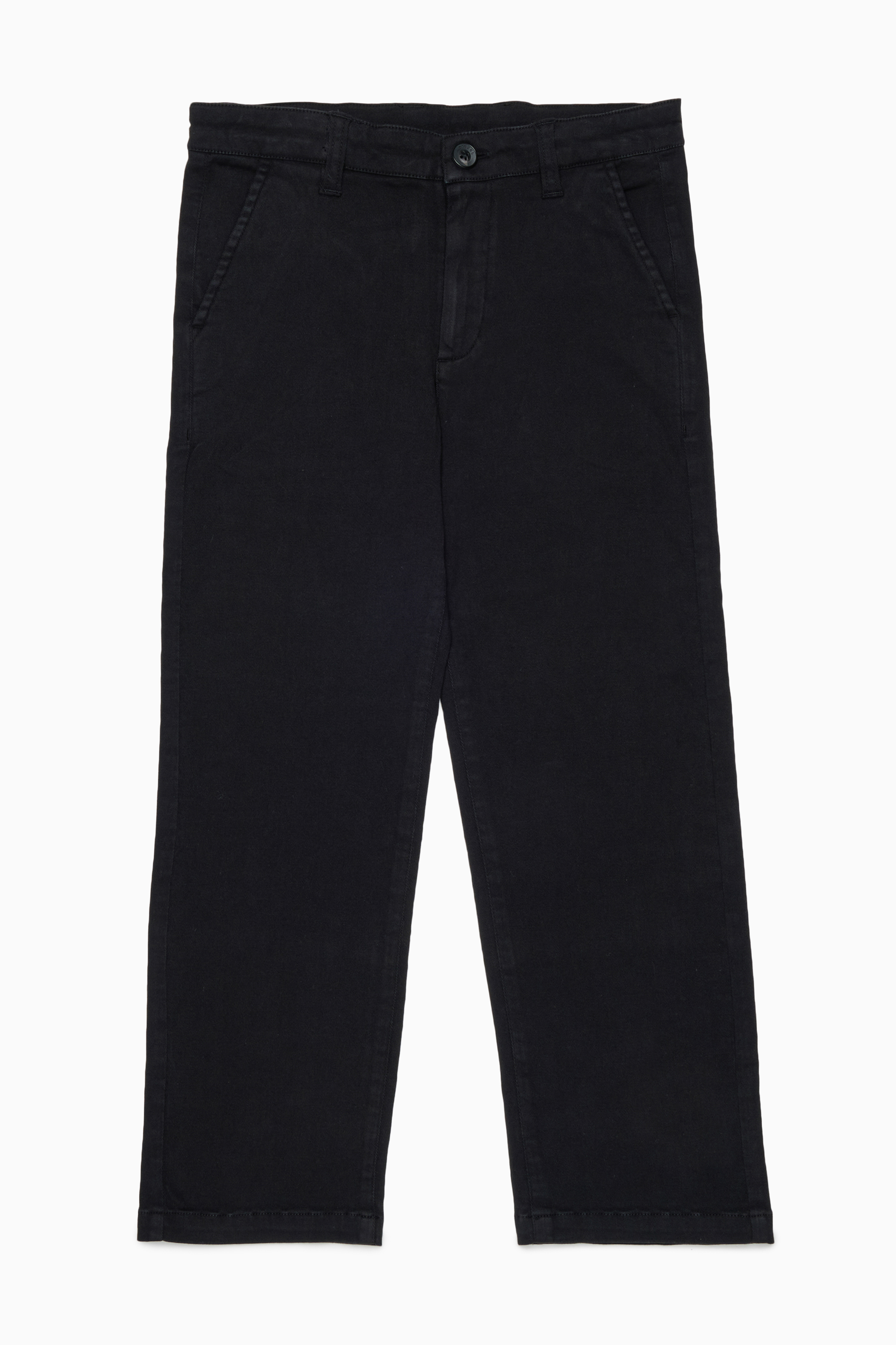Diesel - PTIMO, Herren Chino-Hose aus stretch-baumwolle in Schwarz - 1